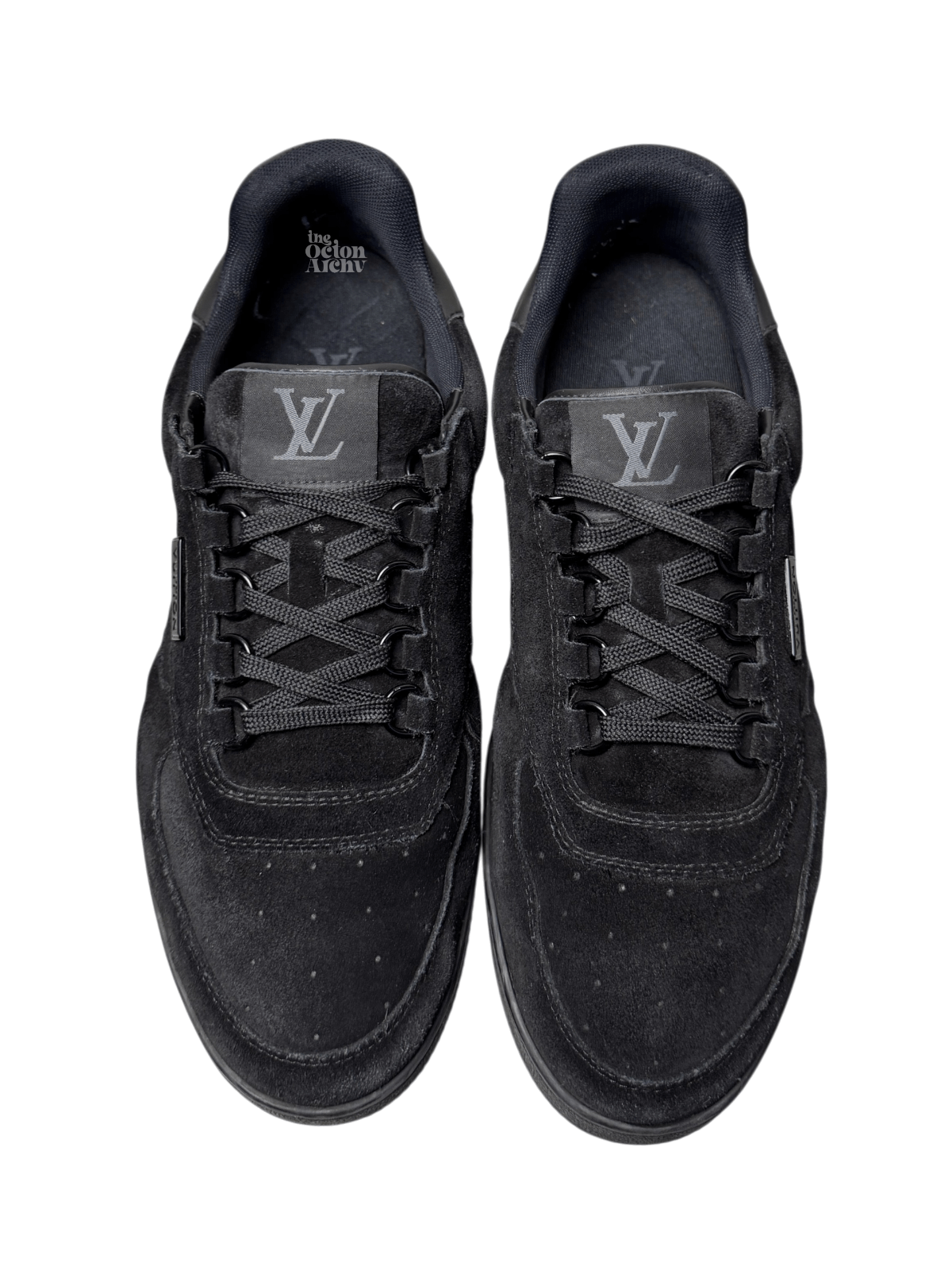 Louis Vuitton Louis Vuitton LV Employee Trainer Uniform - Black Suede Used Size US 9.5 / EU 42-43 - 6 Thumbnail