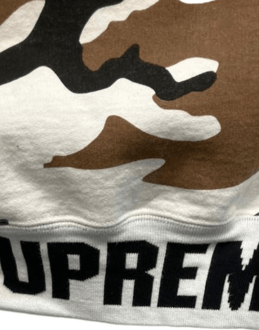 Supreme Supreme Rib Logo Zip Up Sweat Brown Camo 16AW Size US S / EU 44-46 / 1 - 6 Thumbnail