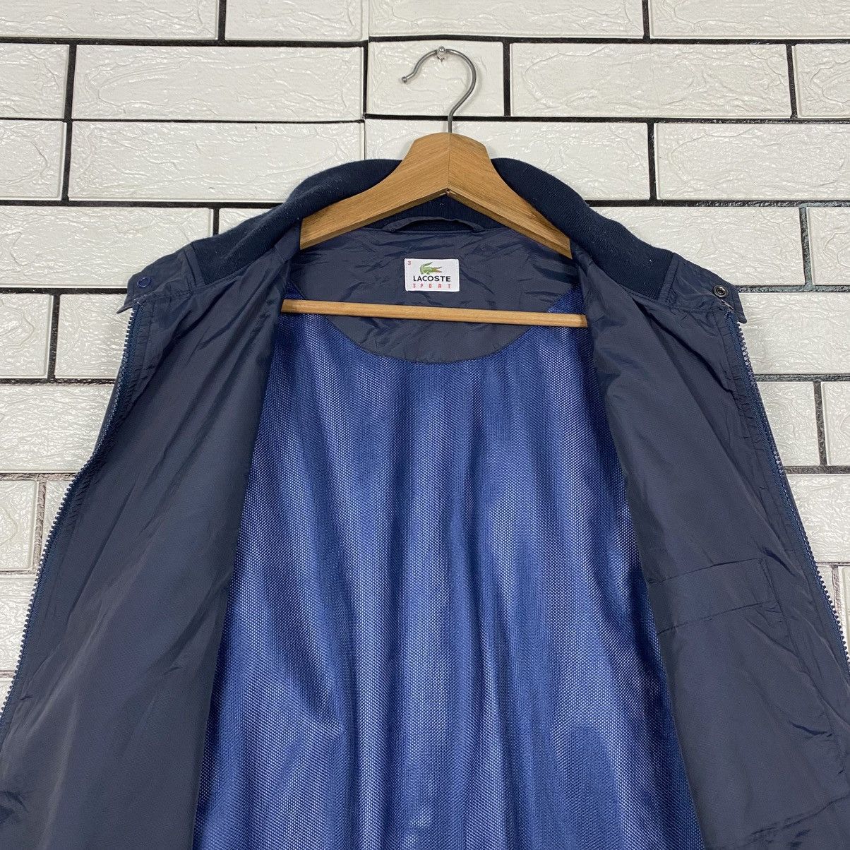 Japanese Brand 📌Vintage Bomber Jacket Lacoste Sport Size US M / EU 48-50 / 2 - 15 Thumbnail