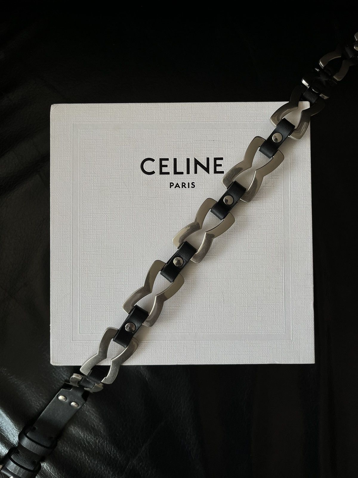 Celine × Hedi Slimane SS22 Celine Cosmic Cruiser Metal Link Western Belt Hedi Era Size ONE SIZE - 3 Thumbnail