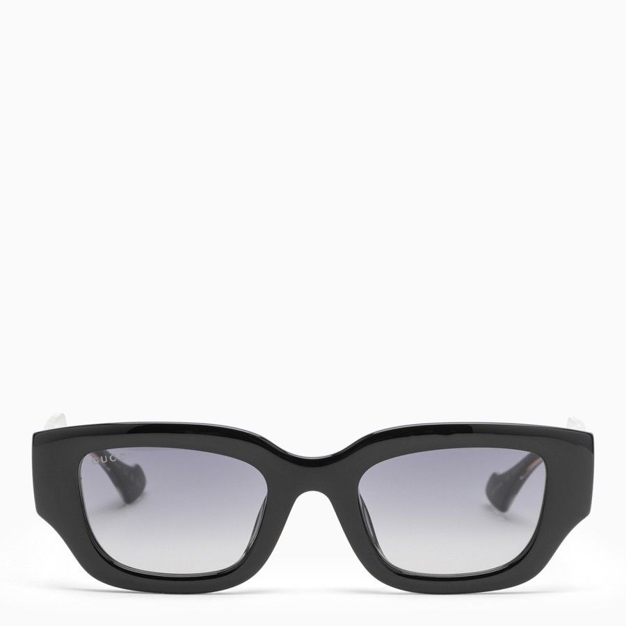 Gucci o1d2blof0824 Size: OS / Rectangular Sunglasses in Black Size ONE SIZE - 2 Thumbnail