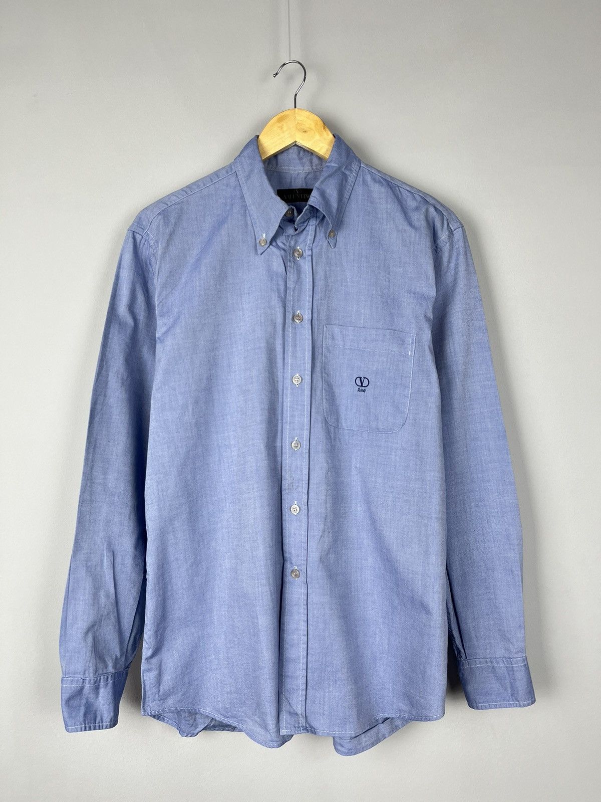 Valentino × Vintage Valentino Vintage Retro Y2K 90s Shirt Made in Italy Size US M / EU 48-50 / 2 - 1 Thumbnail