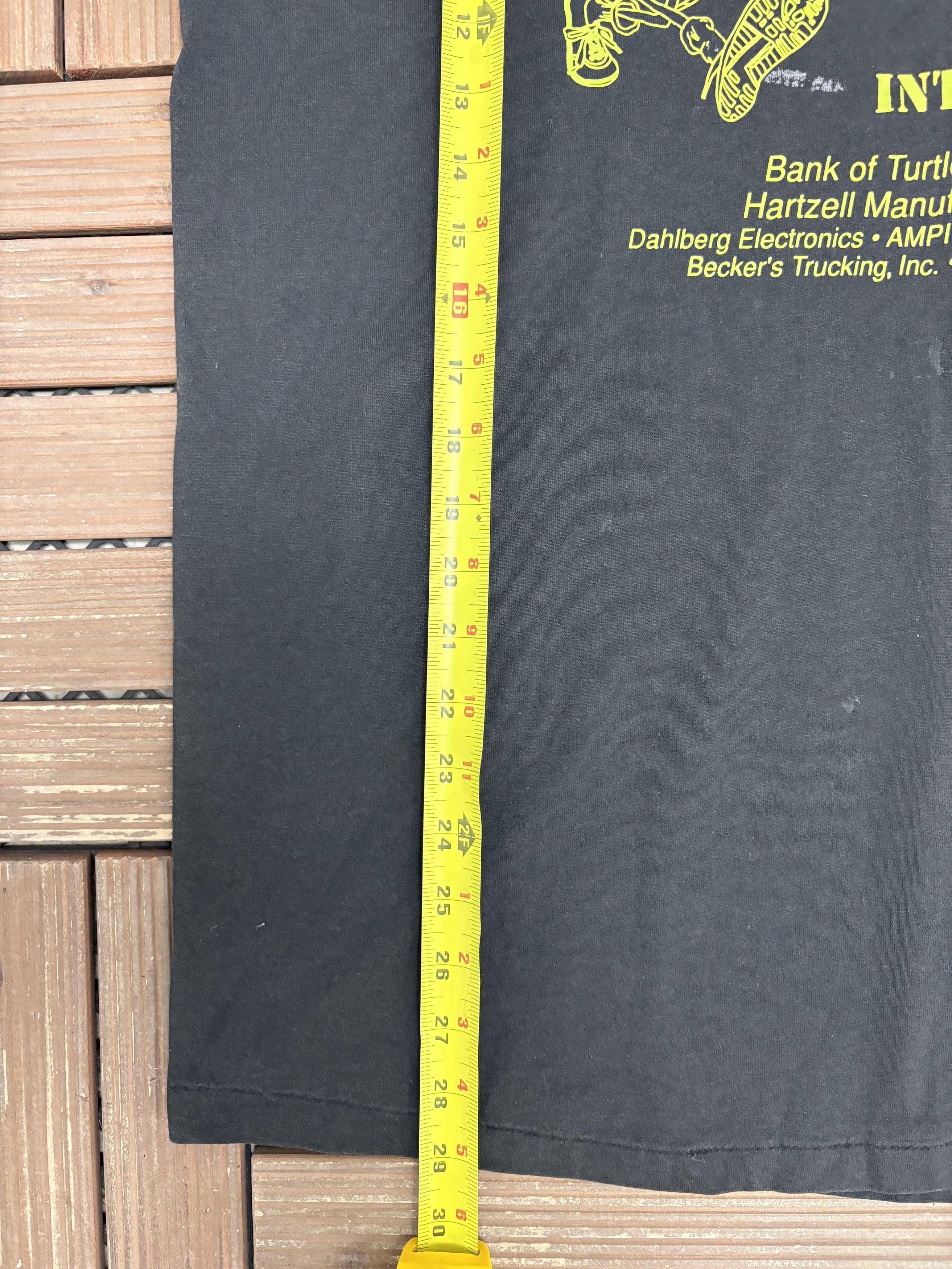 Vintage 10K Run & Turtle Trot Turtle Lake, Wisconsin Vintage T-Shirt Size US XL / EU 56 / 4 - 8 Thumbnail