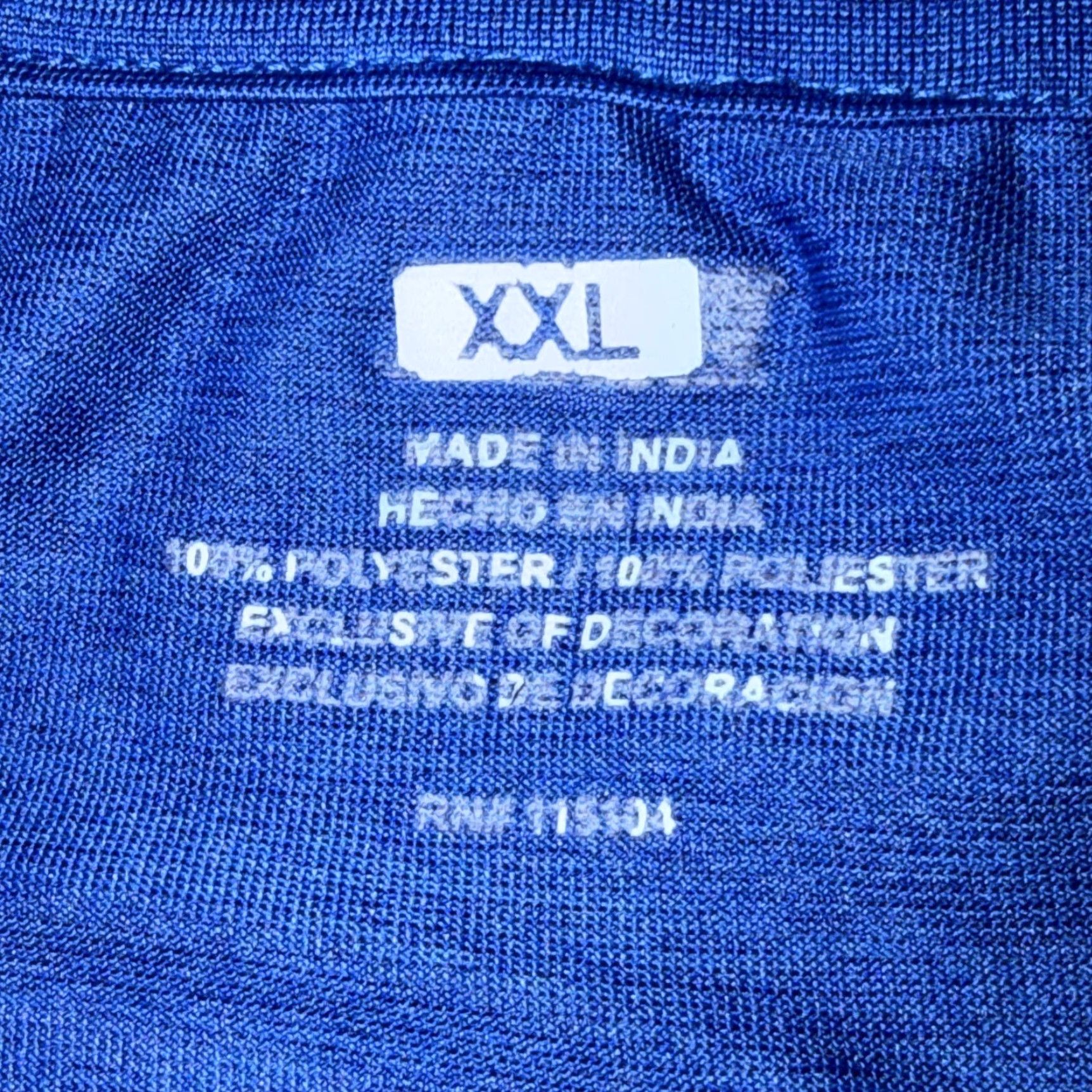 Vintage GVSU blue 1/4 Zip Polyester Pullover SHIRT Men 2XL Grand Valley State Pullover Size US XXL / EU 58 / 5 - 2 Thumbnail