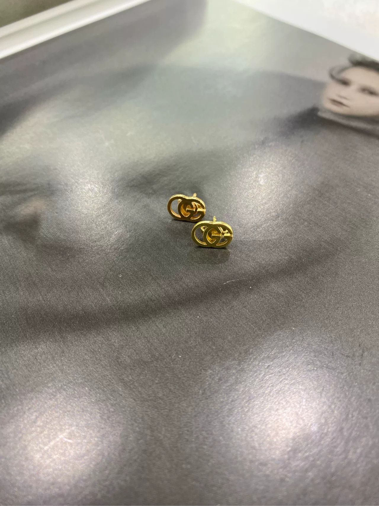 Gucci Gucci GGRunning Double G Earrings 18k Gold Size ONE SIZE - 1 Thumbnail