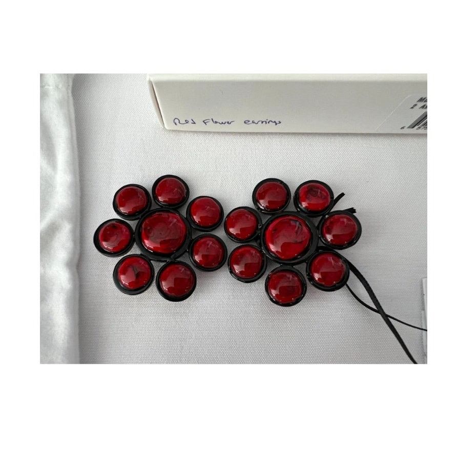 Moschino SS20 Moschino Couture Jeremy Scott Flower Clip On Earrings Size ONE SIZE - 6 Thumbnail
