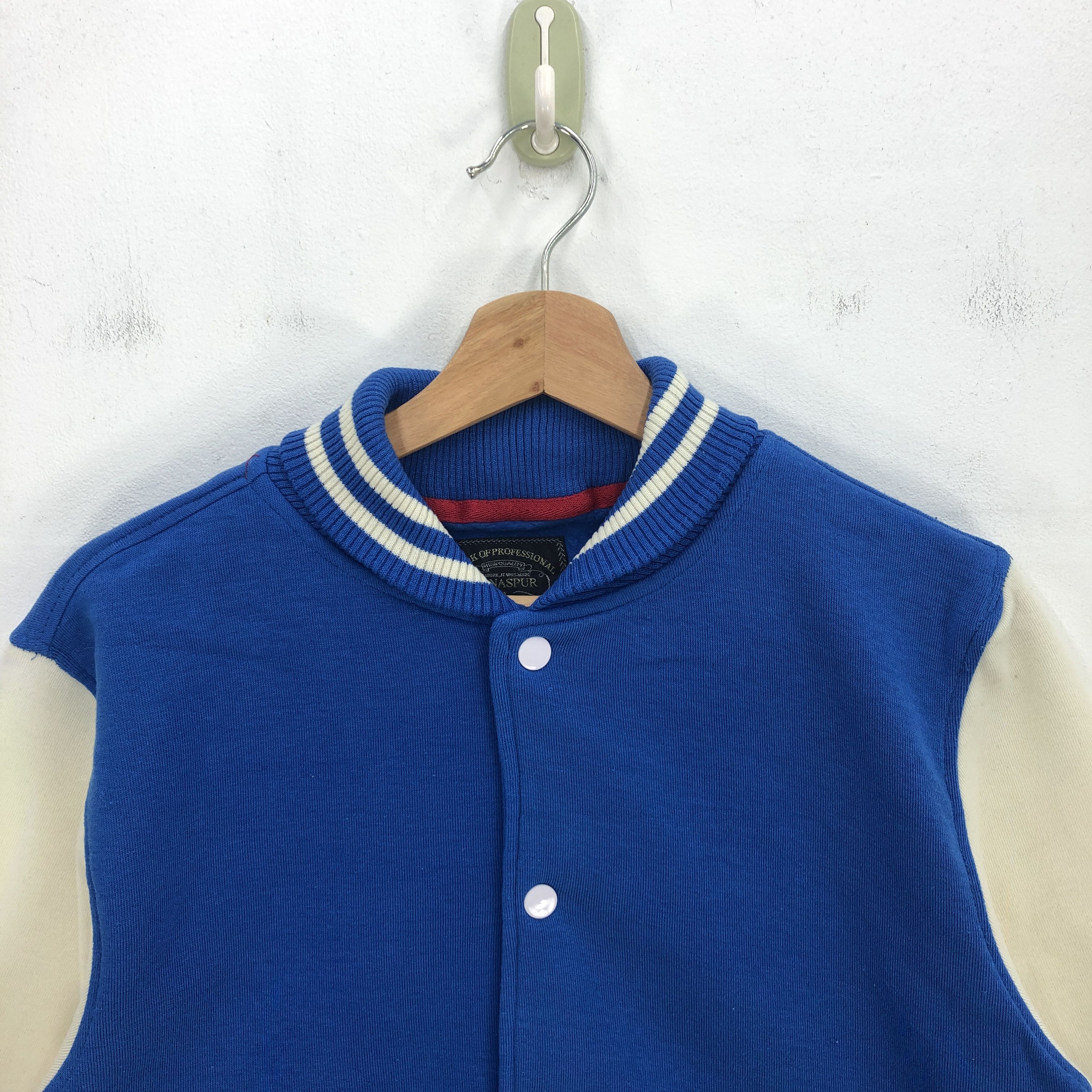 Japanese Baseball Sweater Varsity Button Up Sweatshirt
