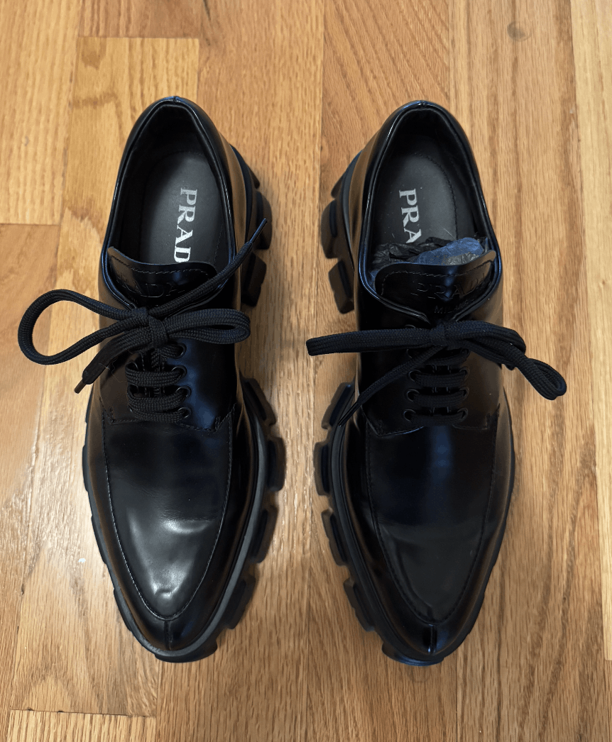 Prada Prada Monolith Leather Loafers Size US 8 / IT 38 - 7 Thumbnail