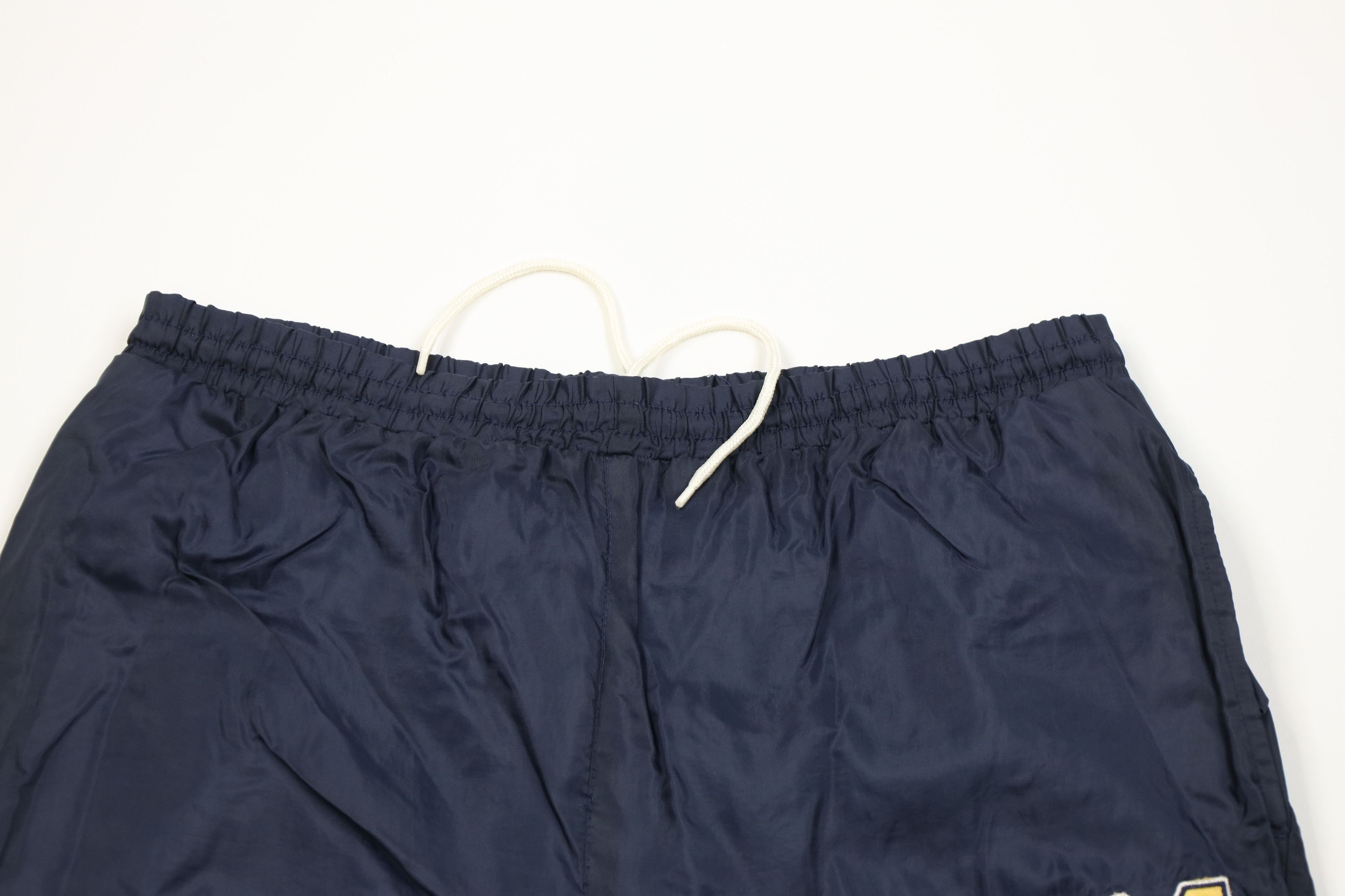 Vintage Vintage 90s University of Michigan Lined Joggers Pants Blue Size US 36 / EU 52 - 2 Thumbnail