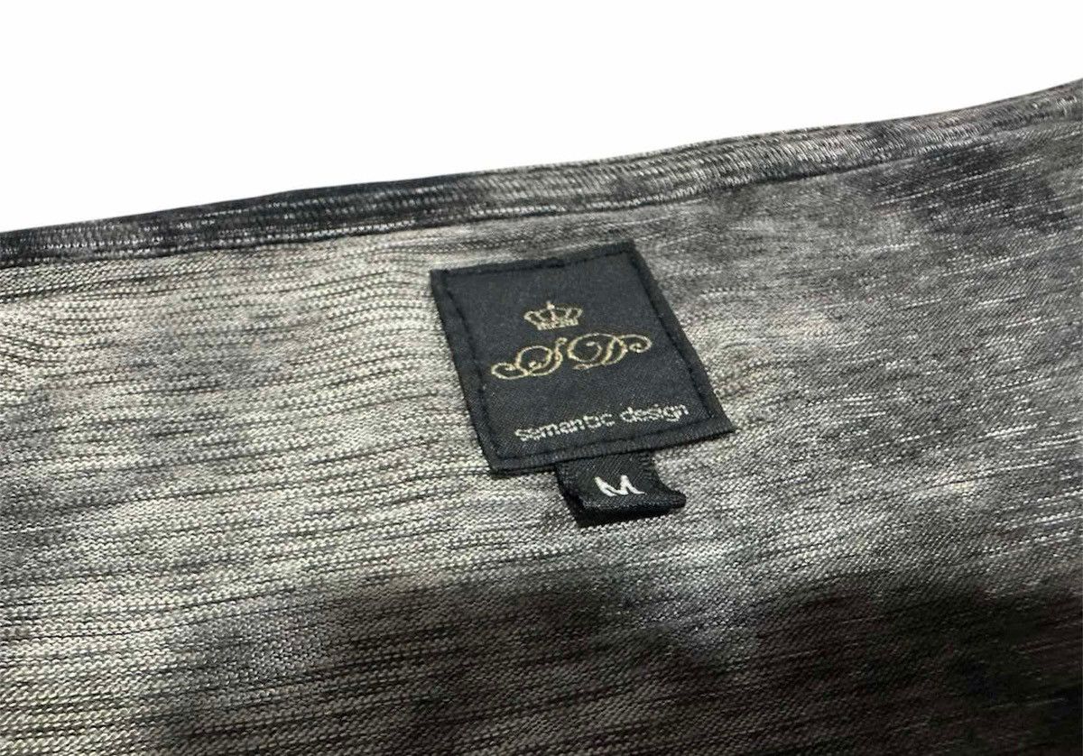 If Six Was Nine × Japanese Brand × semanticdesign 🔥Sixk Y2K Semantic Design Double Layer Bondage Shirt Goth Size US M / EU 48-50 / 2 - 9 Thumbnail
