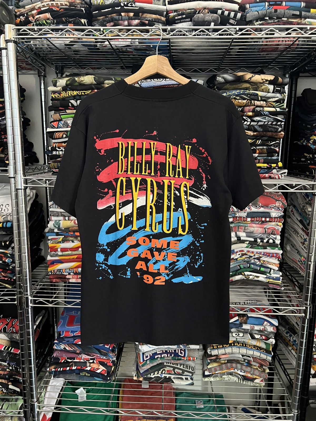 Band Tees 1992 Billy Ray Cyrus Some Gave All Tee Single Stitch Size US XL / EU 56 / 4 - 2 Thumbnail