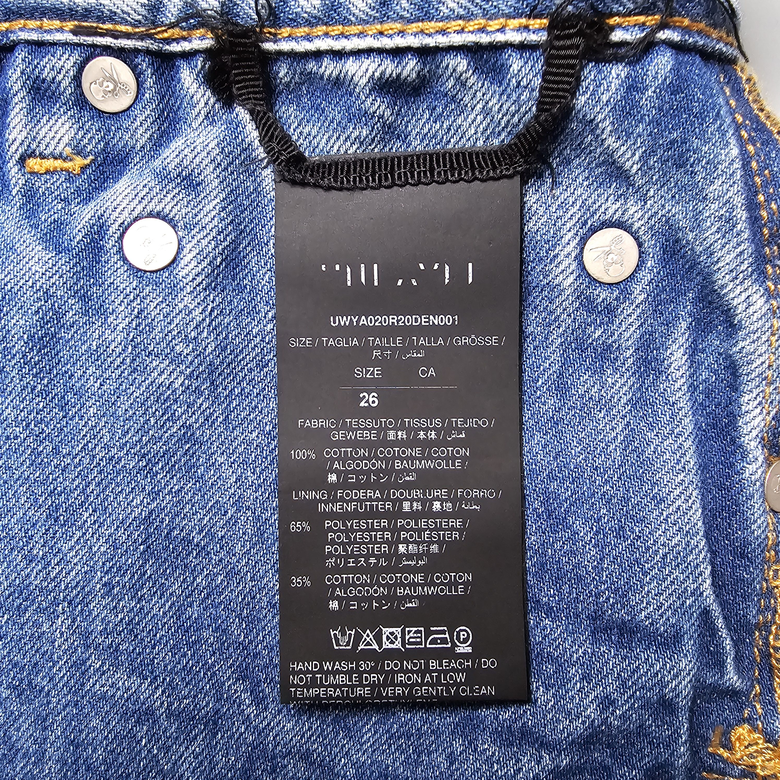 Ben Taverniti Unravel Project × Unravel Project Unravel Project - Distressed Reverse Boyfriend Fit Jeans Size 28" / US 6 / IT 42 - 7 Thumbnail