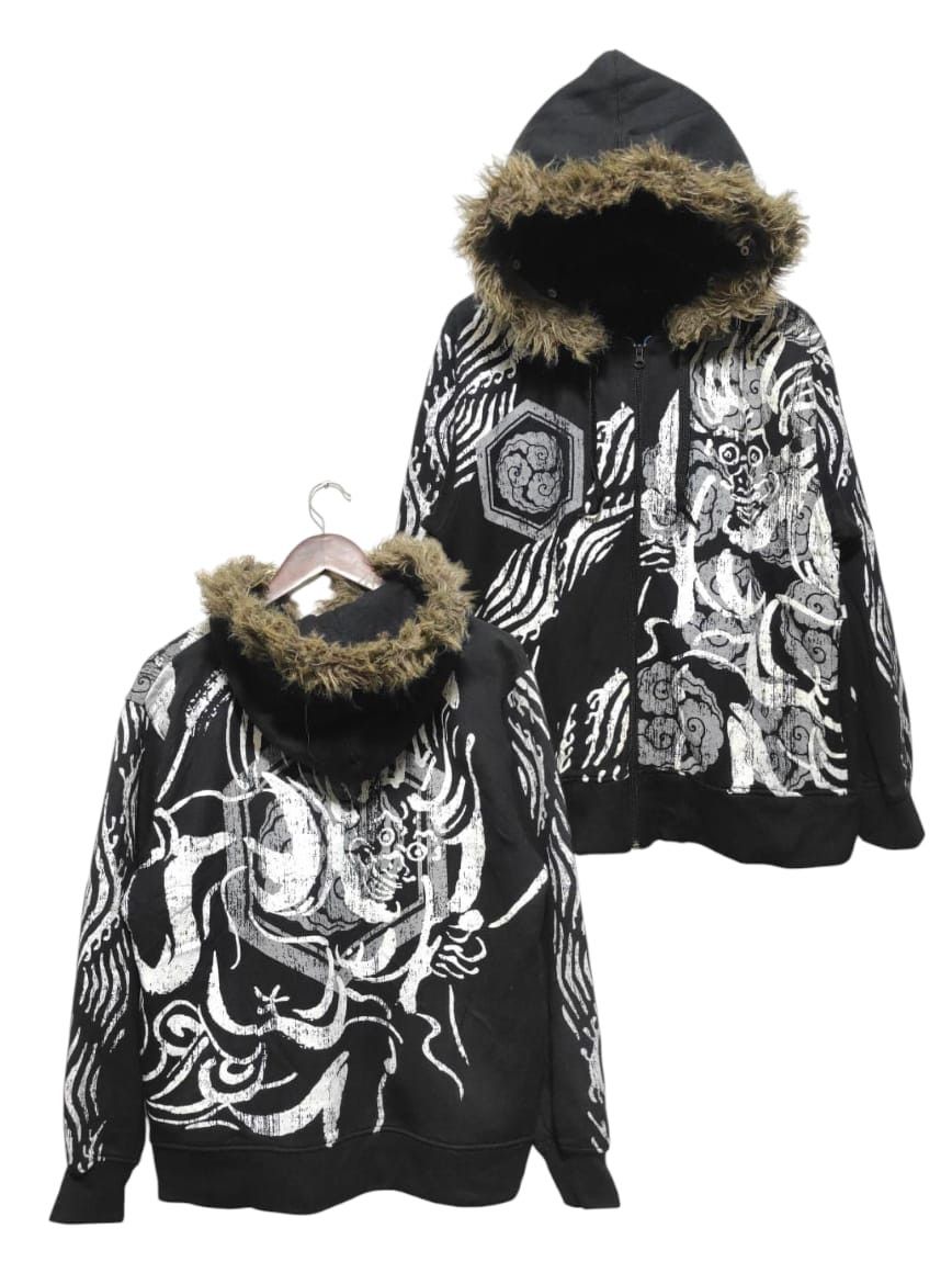 If Six Was Nine Sukajan Zip Fur Hoodie i6w9 LBG style Size US M / EU 48-50 / 2 - 1 Thumbnail