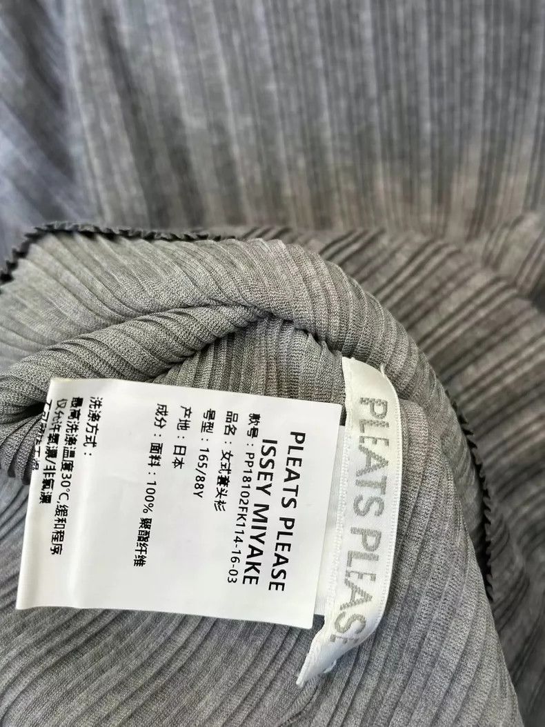 Issey Miyake issey miyake grey shirt 2505-Nextarrow Size S / US 4 / IT 40 - 2 Thumbnail