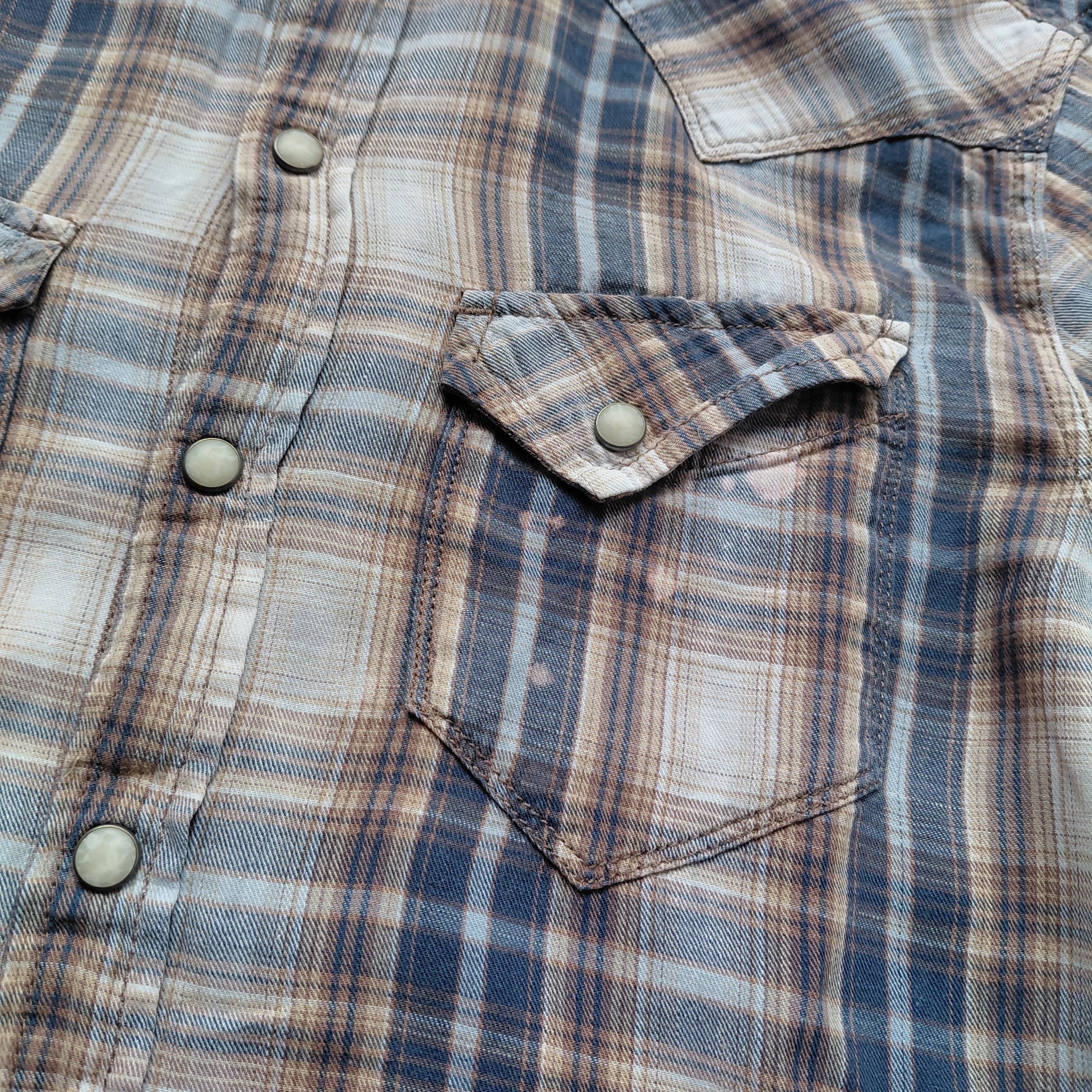 GOA GOA Stone Buttons Flanel Shirt Size US M / EU 48-50 / 2 - 6 Thumbnail