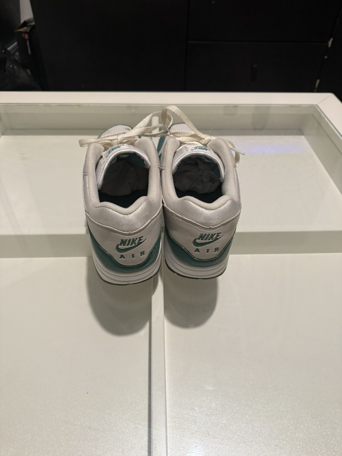 Nike Nike Air Max 1 Green x White Size US 14 / EU 47 - 4 Thumbnail