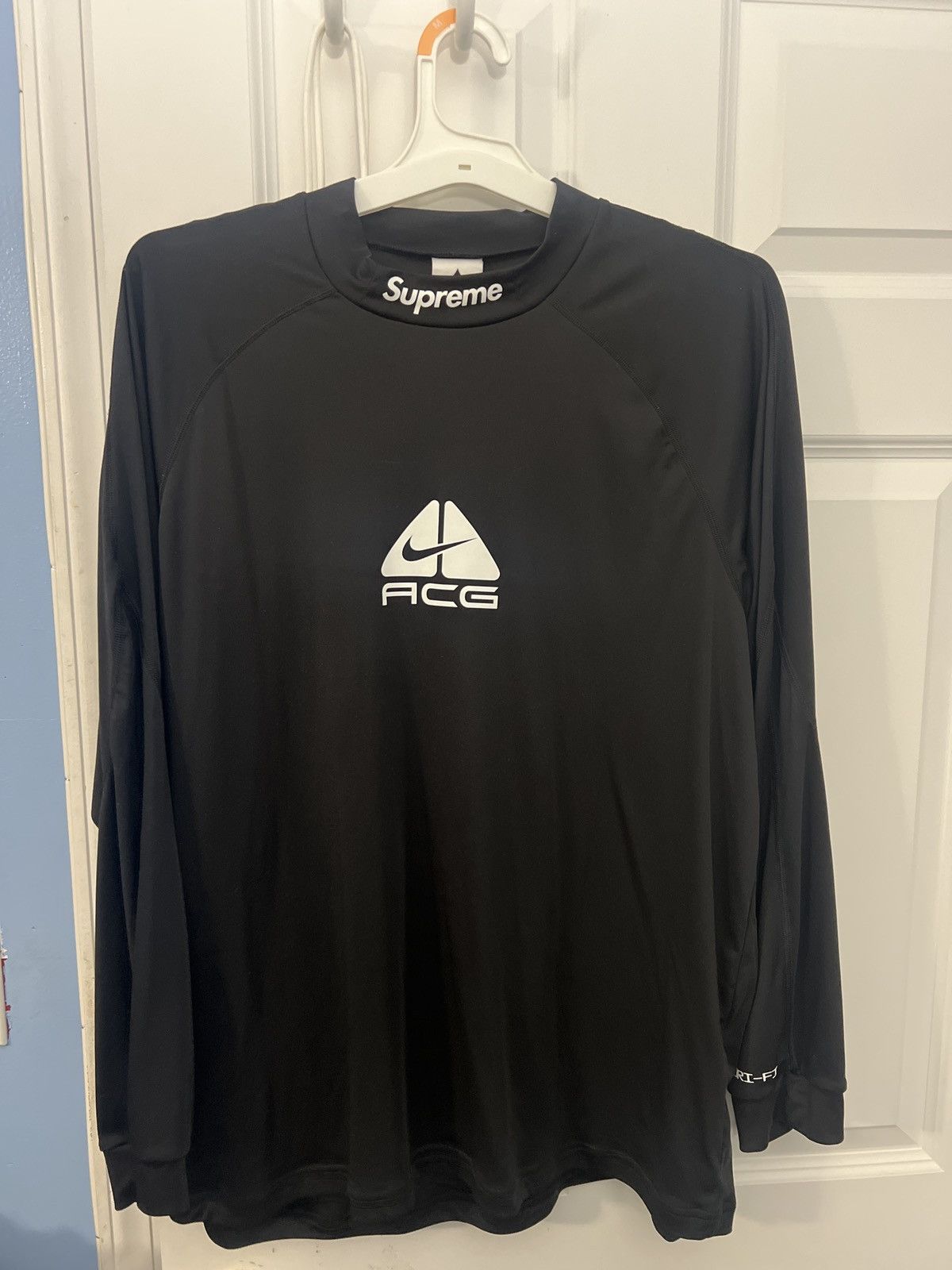 Supreme Nike Acg Jersey Black | Grailed