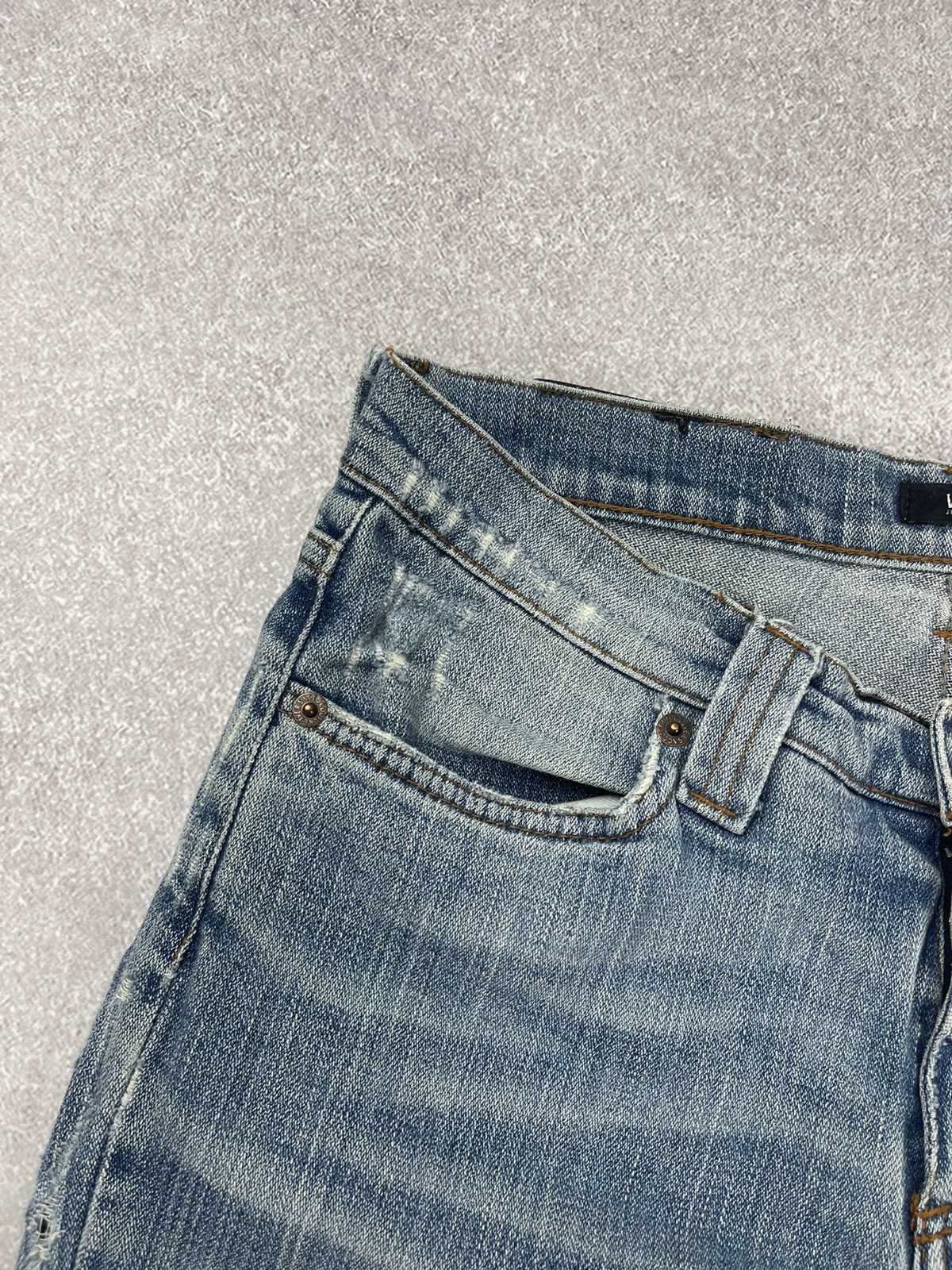 Versace Jeans Couture Vintage Versace Jeans Couture Distressed Denim Jeans Size 27 Size 27" / US 4 / IT 40 - 7 Thumbnail