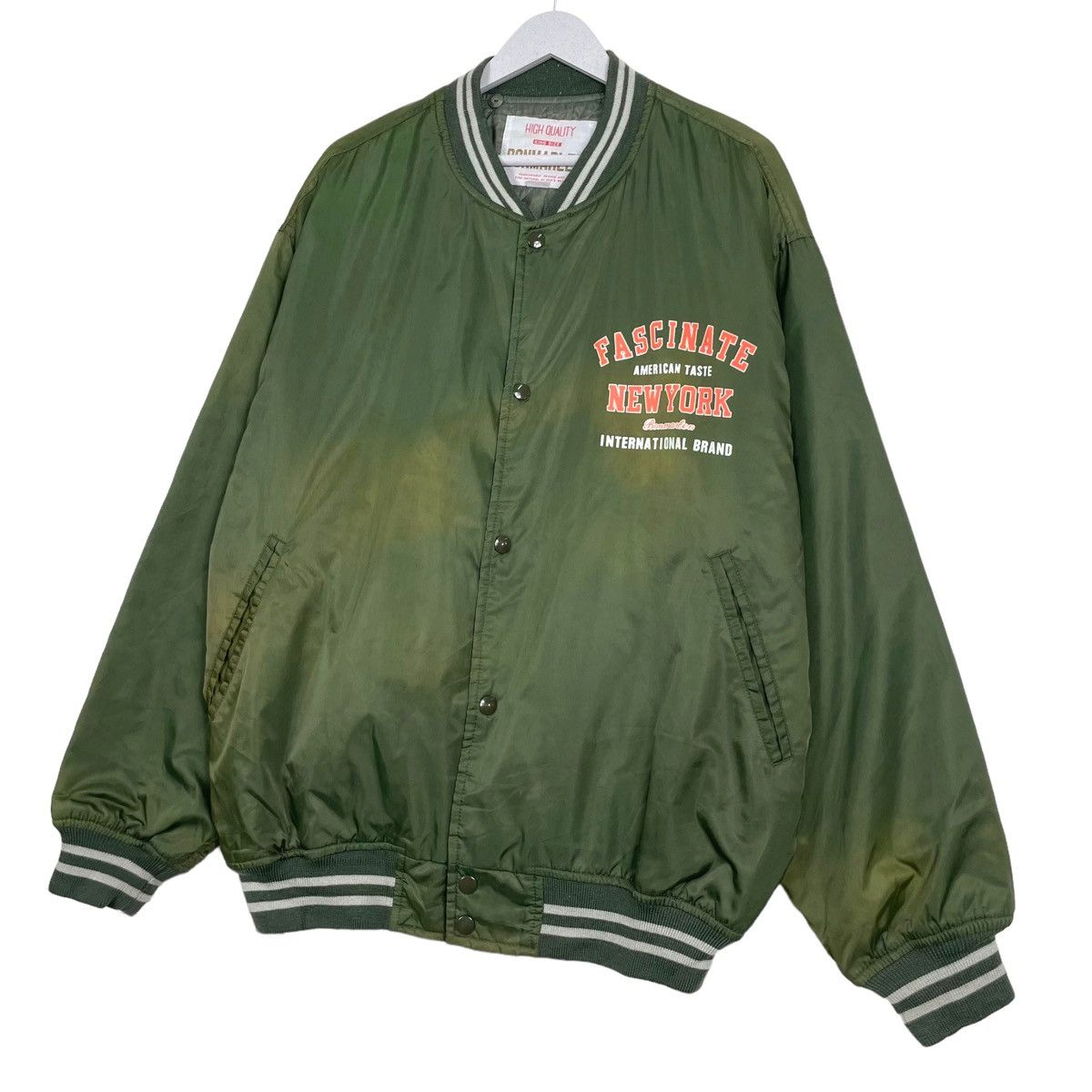 Other 💥BONMARLEN SPORT VARSITY STREETSTYLE SUNFADED JACKET Size US XXL / EU 58 / 5 - 2 Thumbnail