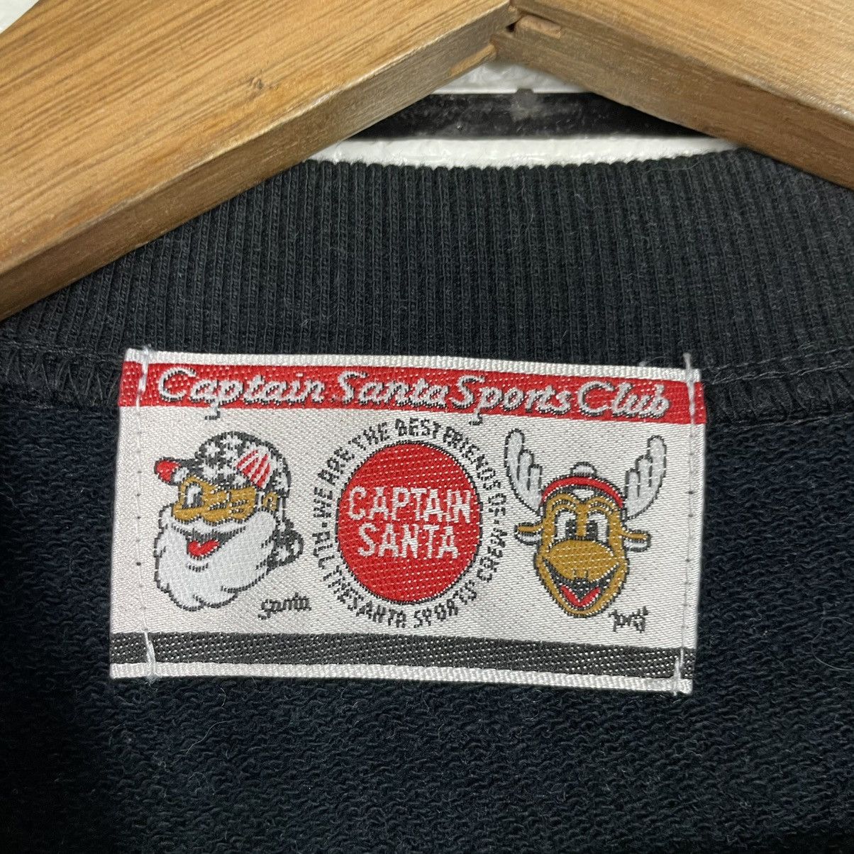 Japanese Brand Captain Santa Big Print Black Sweatshirt Size US M / EU 48-50 / 2 - 13 Thumbnail
