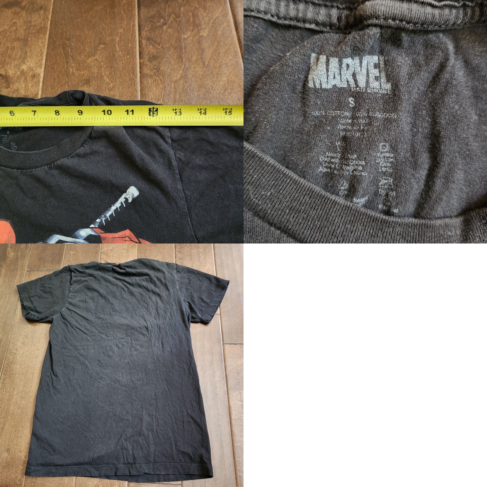 Mad Engine VINTAGE Mad Engine Marvel Deadpool Shirt Mens Small Black Cotton Graphic X-Men Tee Short Sleeve Crew Neck Size US S / EU 44-46 / 1 - 8 Thumbnail