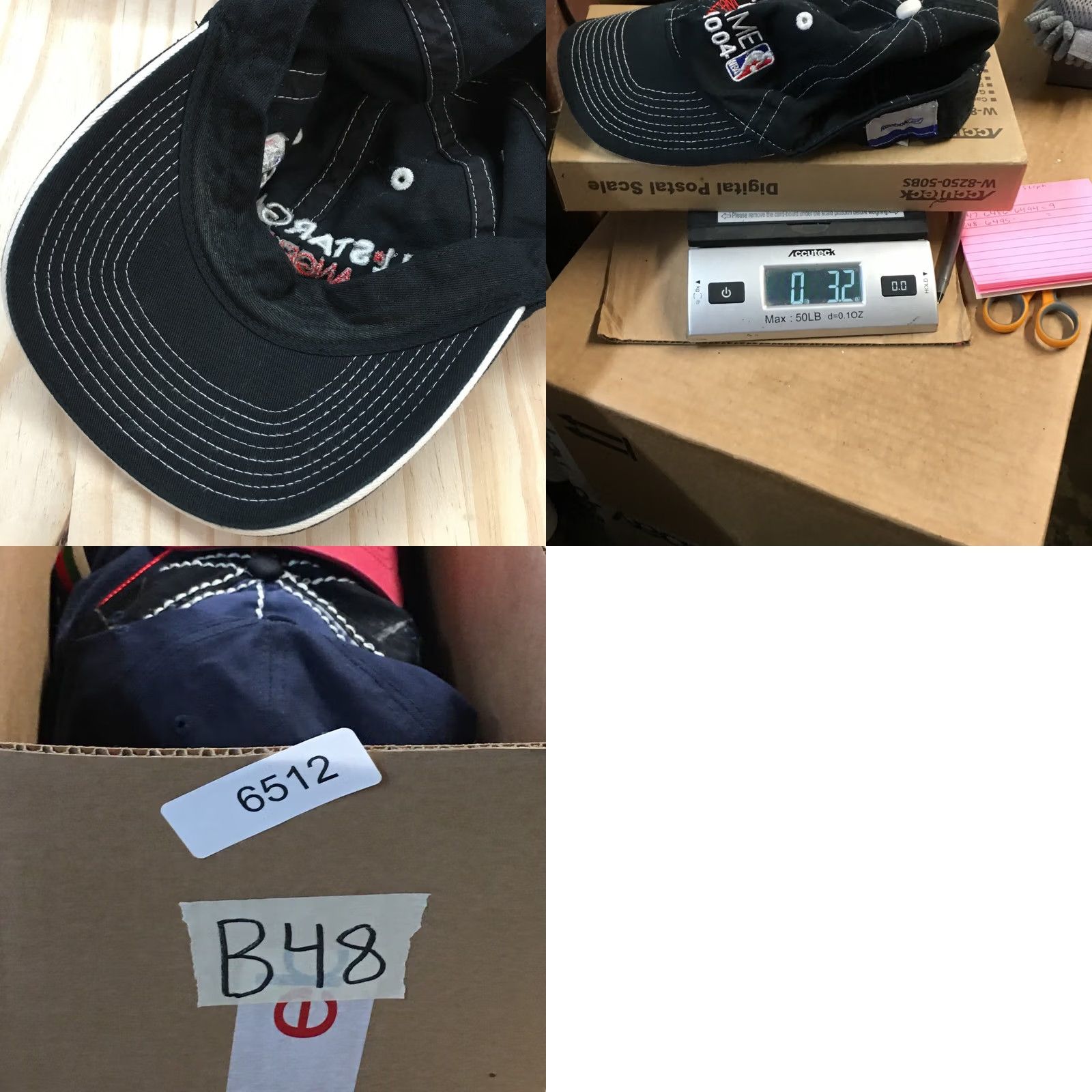 Reebok Reebok All Star Game Los Angeles 2004 NBA Cap Hat Mens One Size Black Cotton Baseball Cap Stars Adjustable Hat Mens Size ONE SIZE - 9 Thumbnail