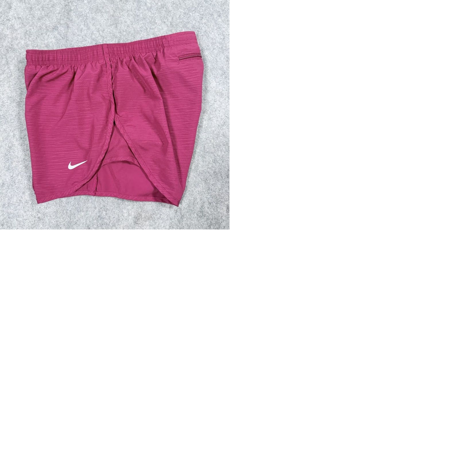 Nike Nike Dri-Fit Running Shorts Women's XS Magenta Red Color Logo Pockets Quick Dry 3.5 Inseam Athletic Summer Activewear Size 26" / US 2 / IT 38 - 11 Thumbnail