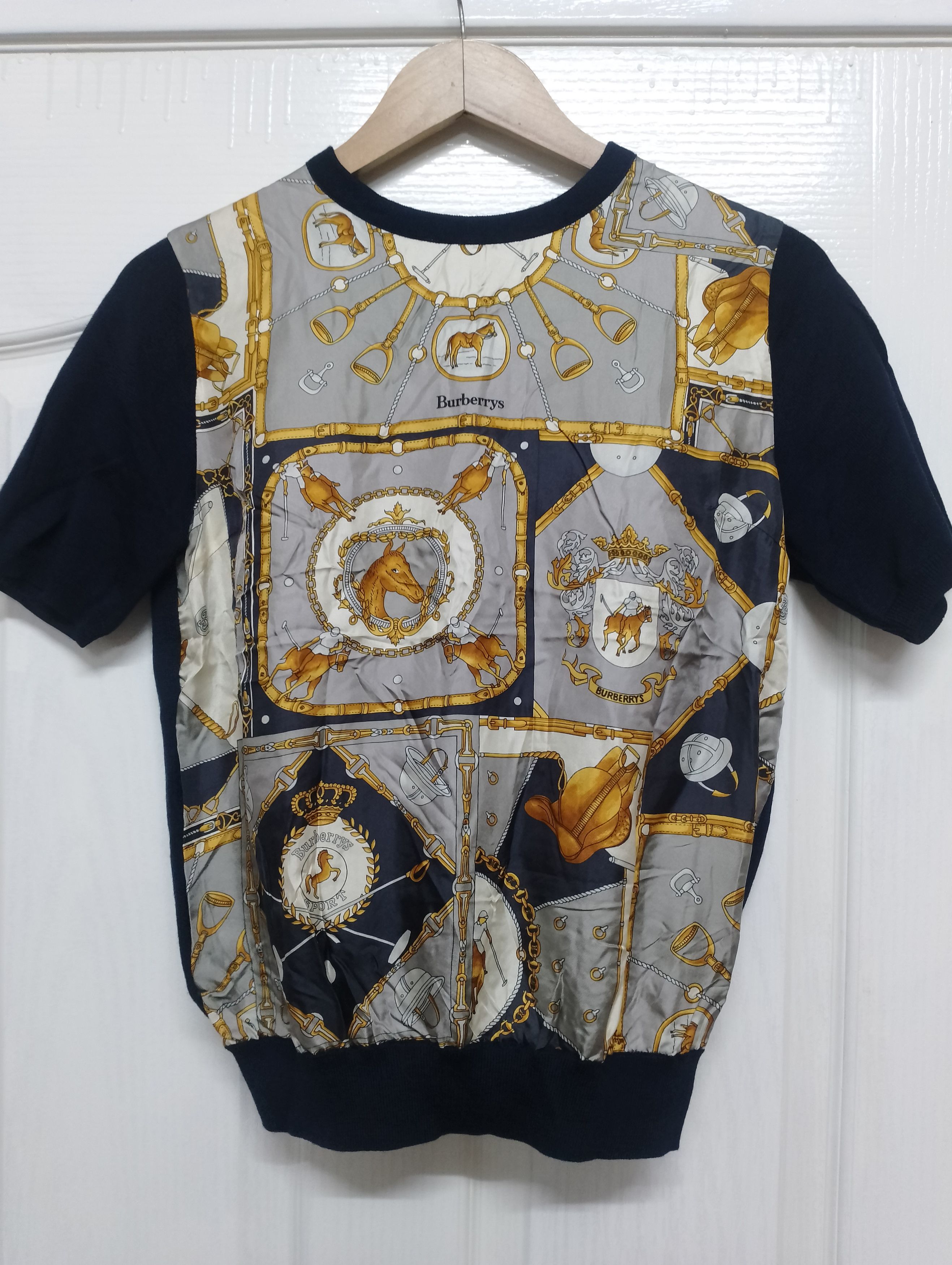 Burberry VINTAGE BURBERRYS BLOUSE KNITED M SIZE Size US M / EU 48-50 / 2 - 1 Thumbnail