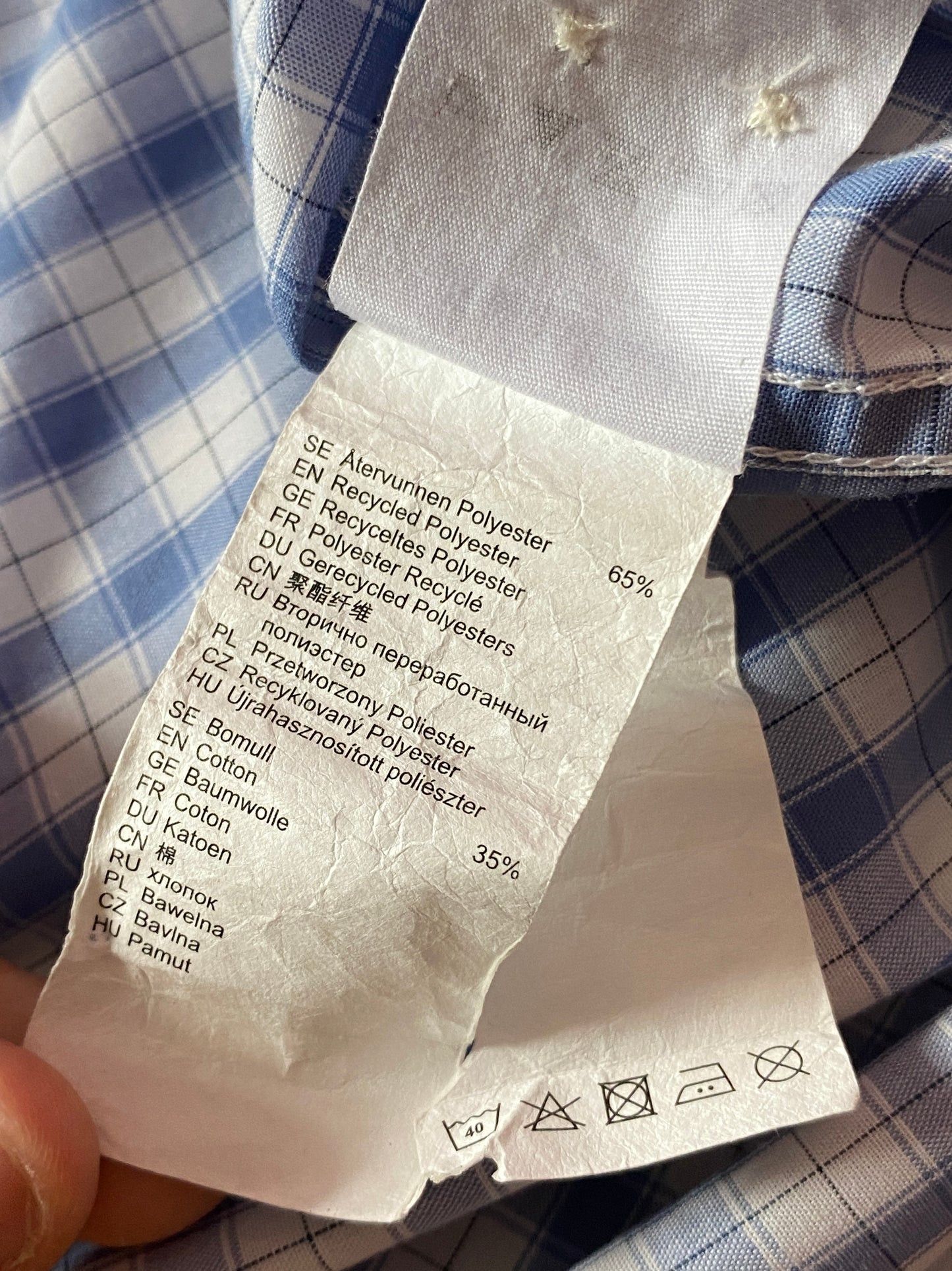 Fjallraven × Vintage Fjallraven Vintage Men's Trekking Check Shirt - S Size US S / EU 44-46 / 1 - 7 Thumbnail
