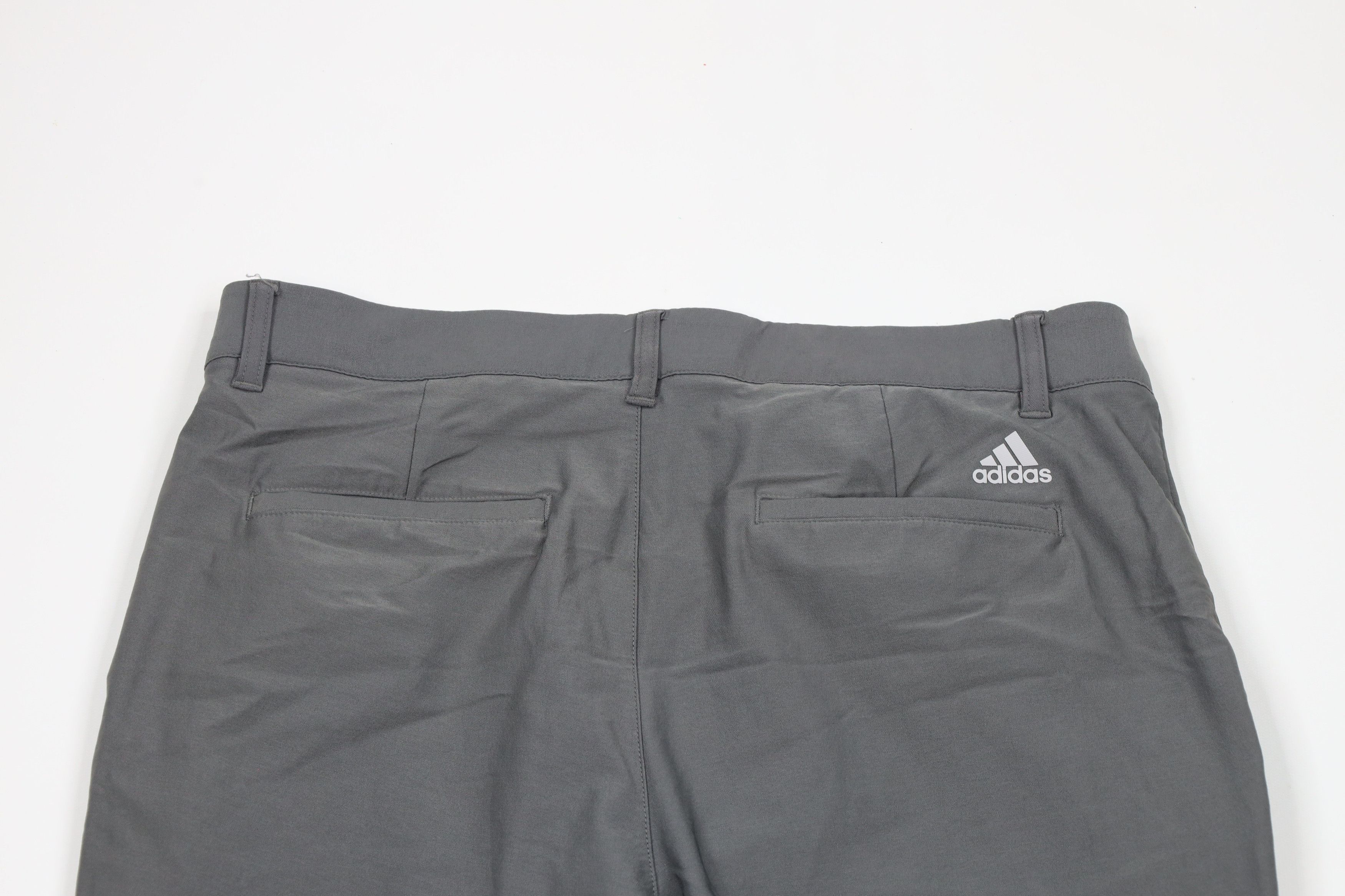 Adidas × Vintage Adidas Golf Out Flat Front Tech Golfing Chino Pants Gray Size US 32 / EU 48 - 8 Thumbnail