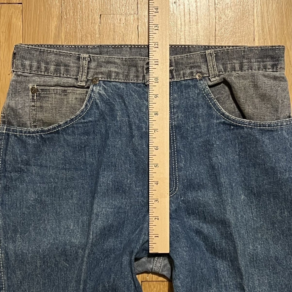 Other Vintage Cotler Made in USA Two Tone Blue Gray Jeans 30x26.5 Size US 30 / EU 46 - 9 Thumbnail