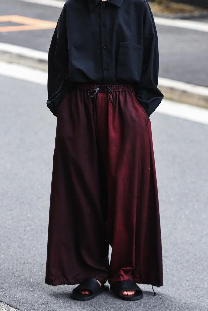 Bishool Urban Wool Gabardine Hakama Balloon Pants
