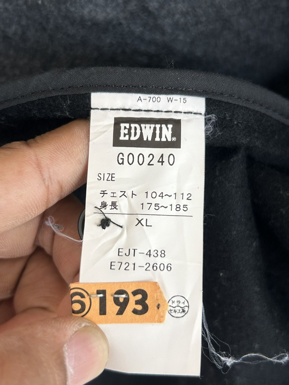 Edwin NOS Edwin Vintage Japan Button Ups Size US L / EU 52-54 / 3 - 7 Thumbnail
