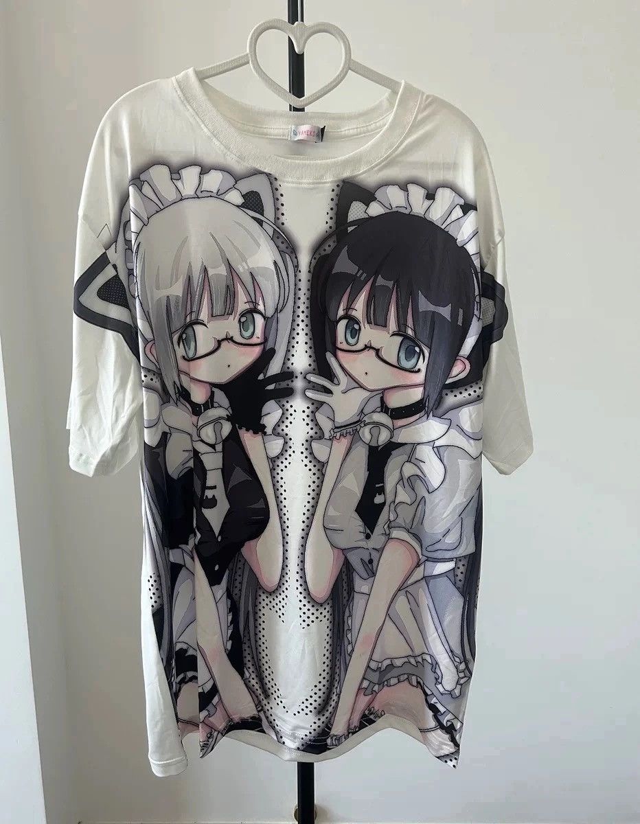 Japanese Brand Kawaii kitty girl T-shirt Size XL / US 12-14 / IT 48-50 - 1 Thumbnail