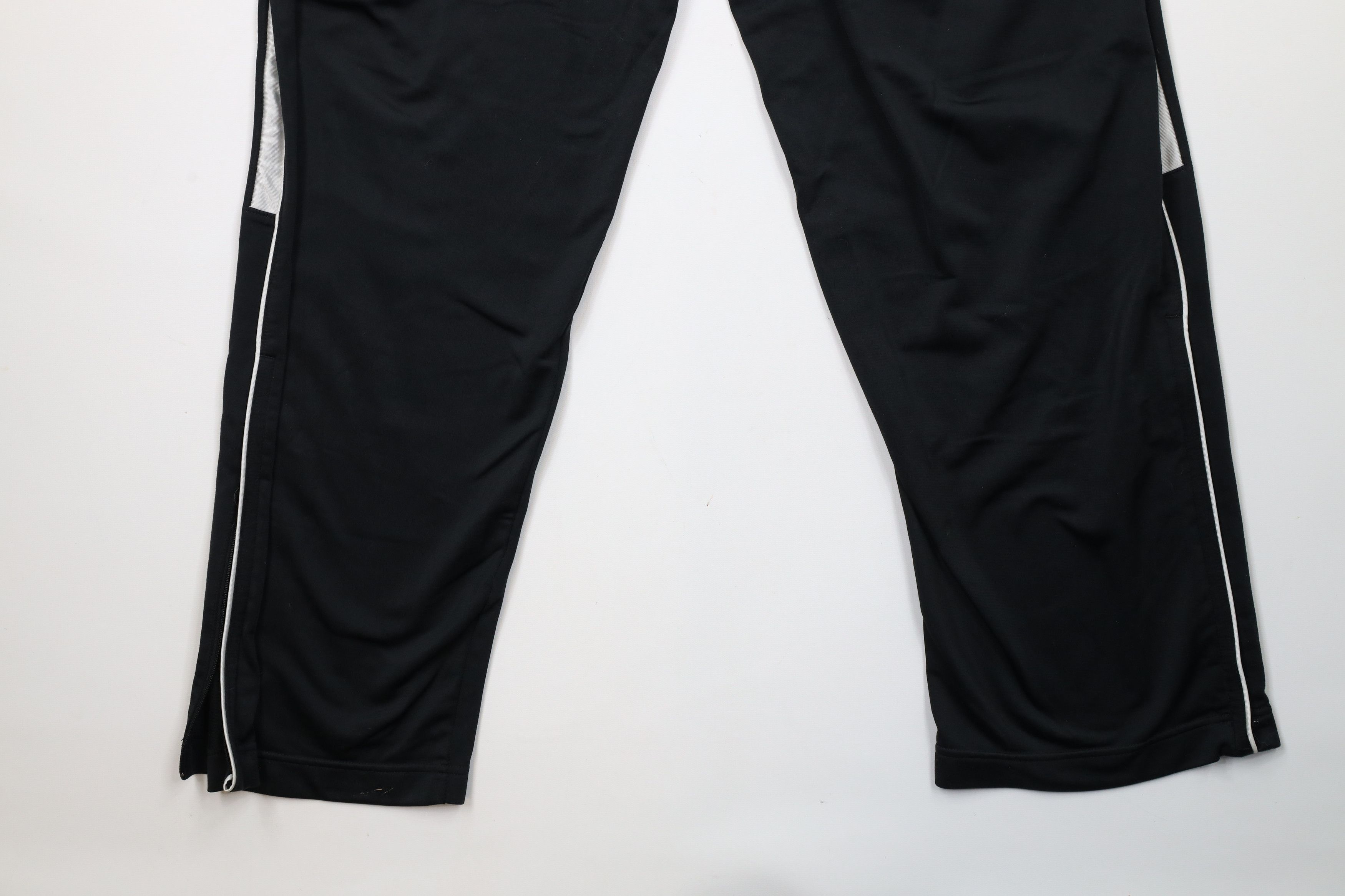 Nike × Vintage Vintage Nike Basketball Mini Swoosh Wide Leg Sweatpants Size US 36 / EU 52 - 13 Thumbnail