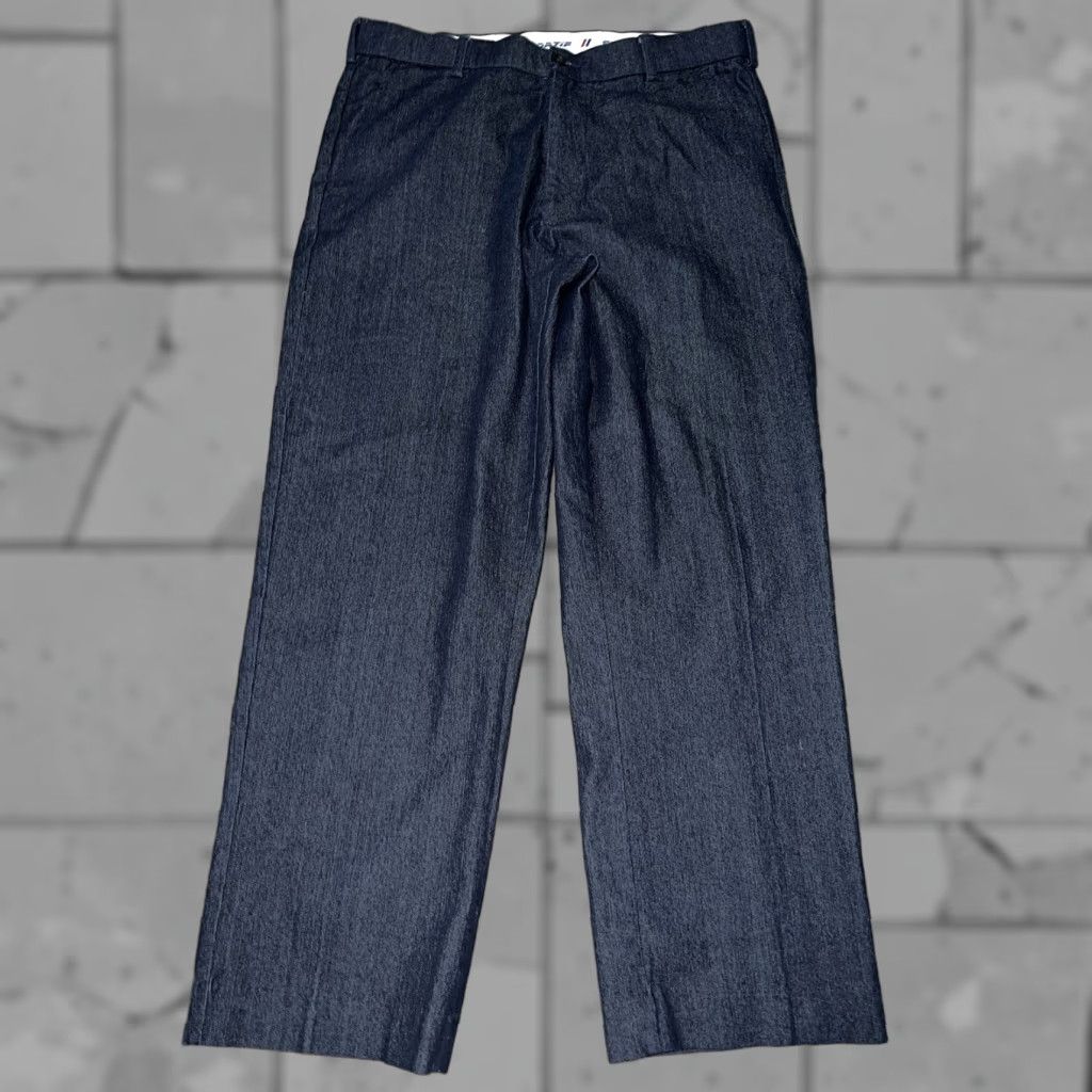 Vintage VINTAGE Sportif Jeans Men 36x30 Dark Blue Stretchy Straight Jeans 30 Inseam Mens Size US 36 / EU 52 - 1 Thumbnail