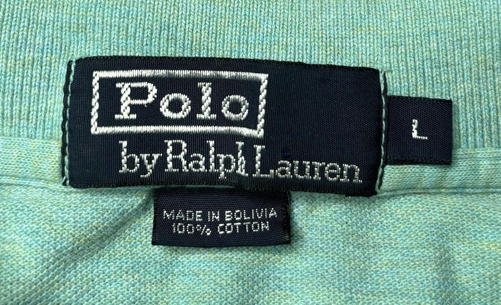Polo Ralph Lauren Polo Ralph Lauren Shirt Men's L Aqua Teal Pony Short Sleeve Size US L / EU 52-54 / 3 - 2 Thumbnail