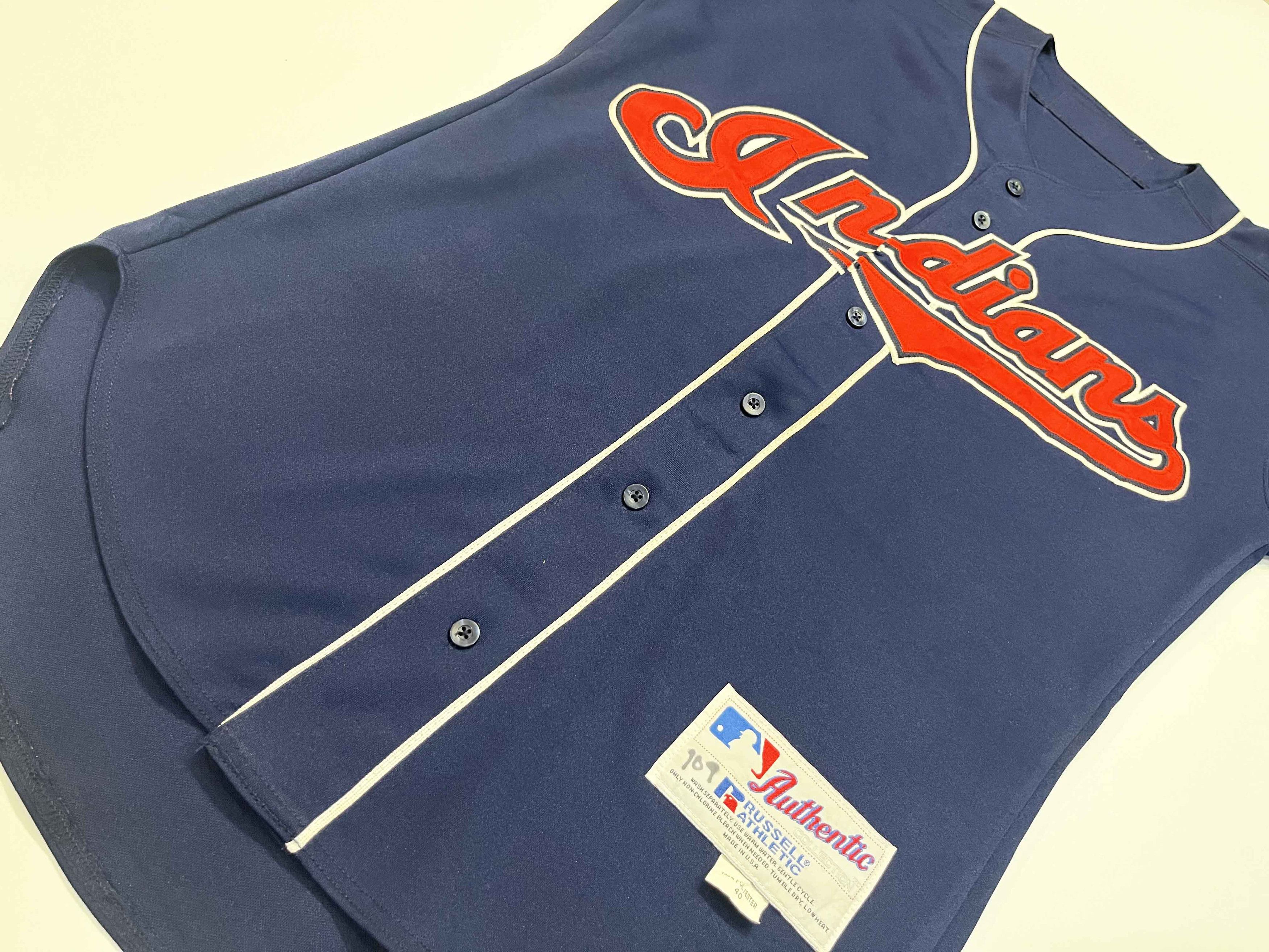 Russell Athletic Russell 2001 MLB Cleveland Indians RICCI #7 Team Jersey Size US M / EU 48-50 / 2 - 9 Thumbnail
