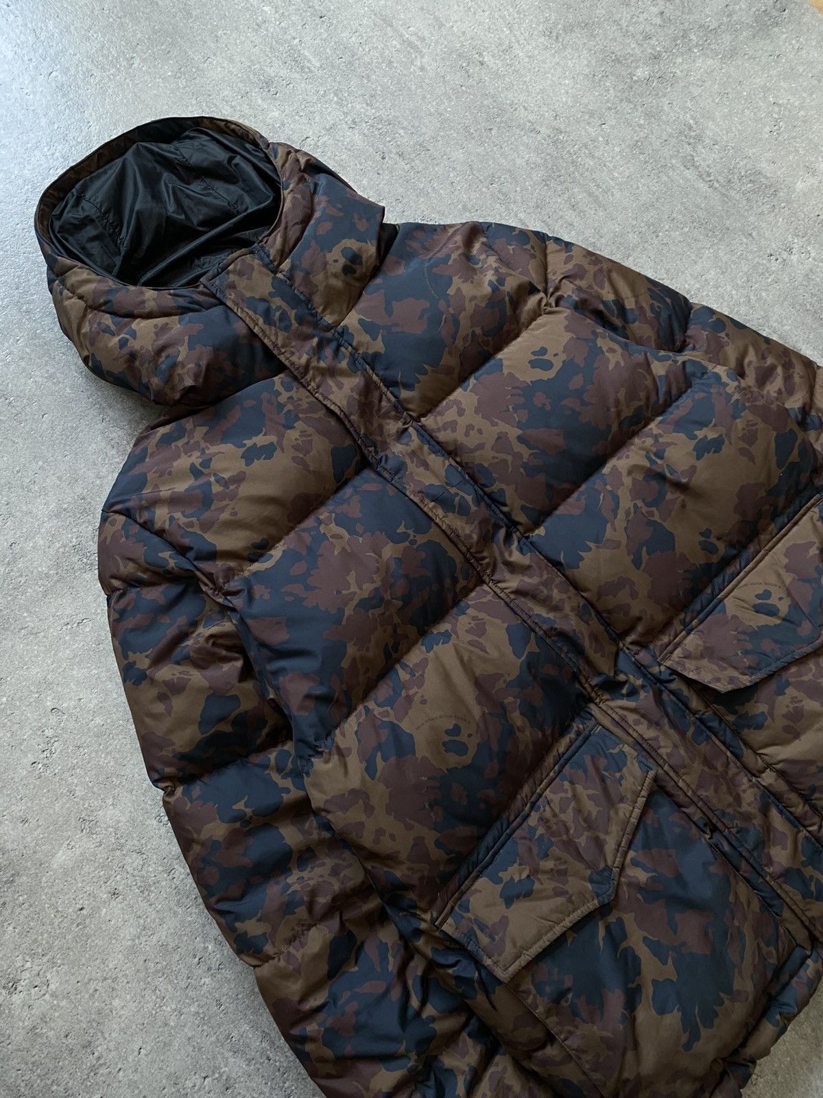 Wood Wood Wood Wood Camo Brown/Black Down Jacket Size US M / EU 48-50 / 2 - 4 Thumbnail