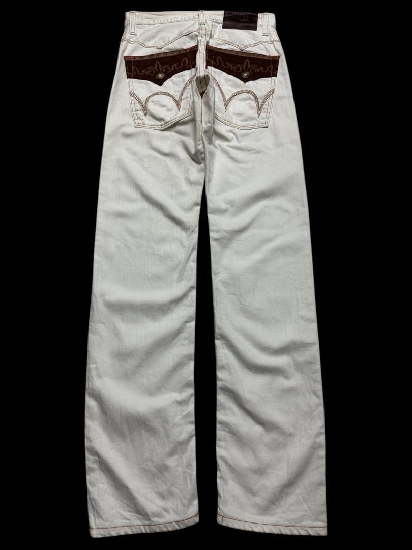 Edwin RARE Edwin White Jeans Navajo Style Pocket Made in Japan Size US 28 / EU 44 - 12 Thumbnail