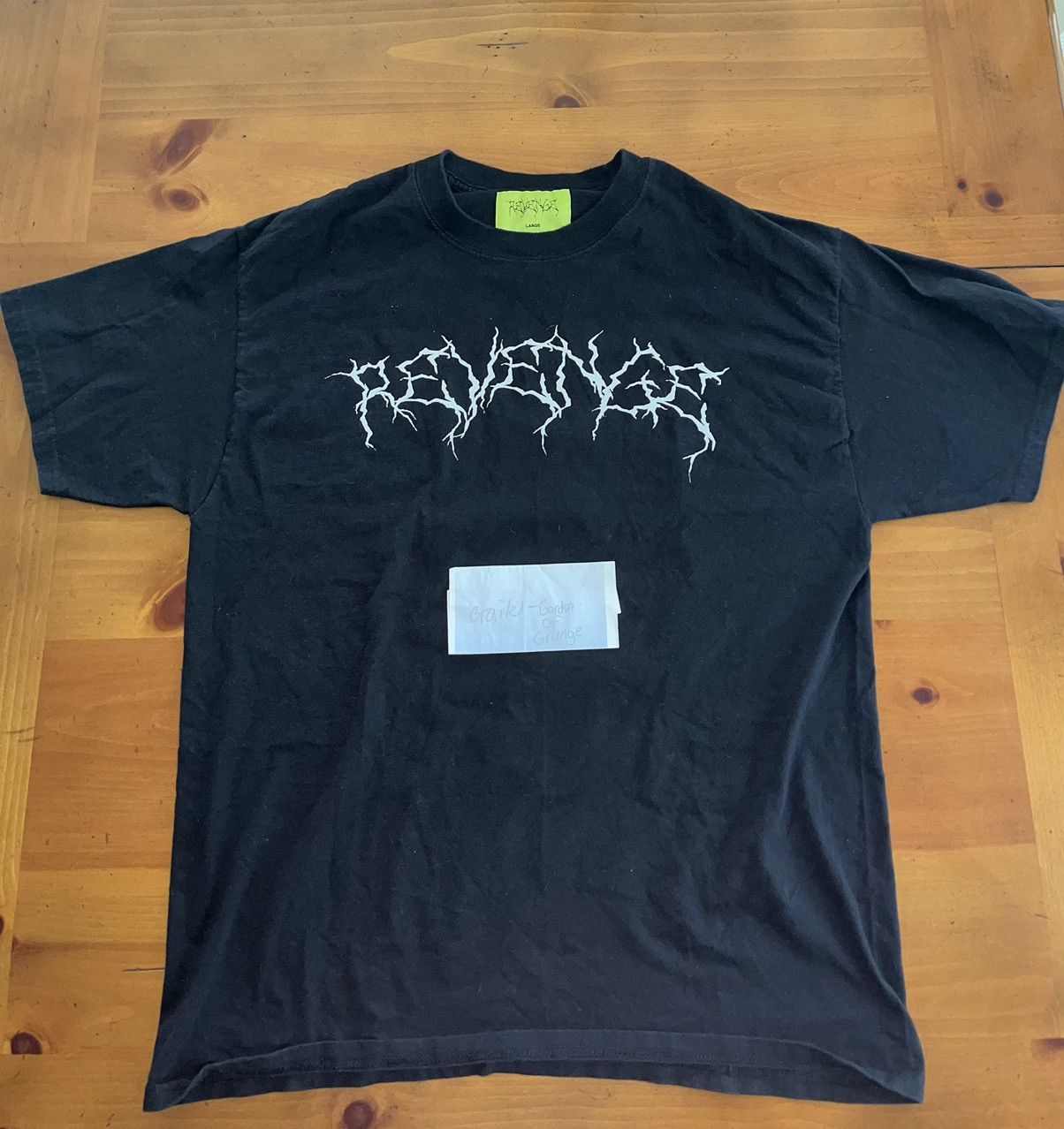 Revenge XXXTENTACION x Revenge Lightning Kill Tee Size Large Size US L / EU 52-54 / 3 - 1 Thumbnail