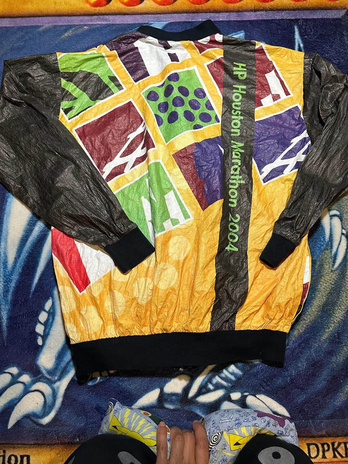 The Unbranded Brand Vintage HP Houston Marathon 2004 Lightweight Running Jacket Size ONE SIZE - 5 Thumbnail