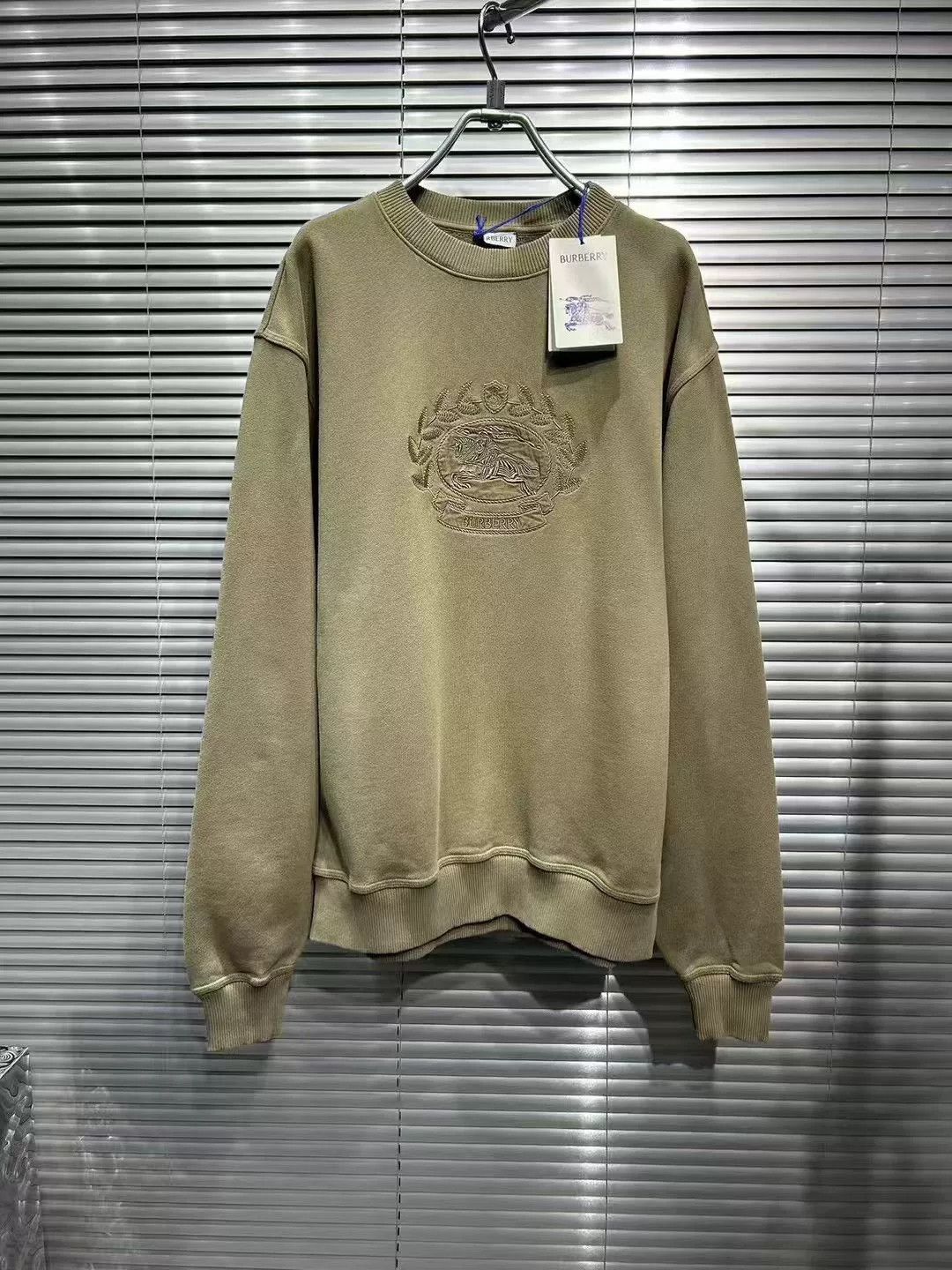Burberry Burberry Wheat Ear Logo Sweatshirt Size US M / EU 48-50 / 2 - 1 Thumbnail