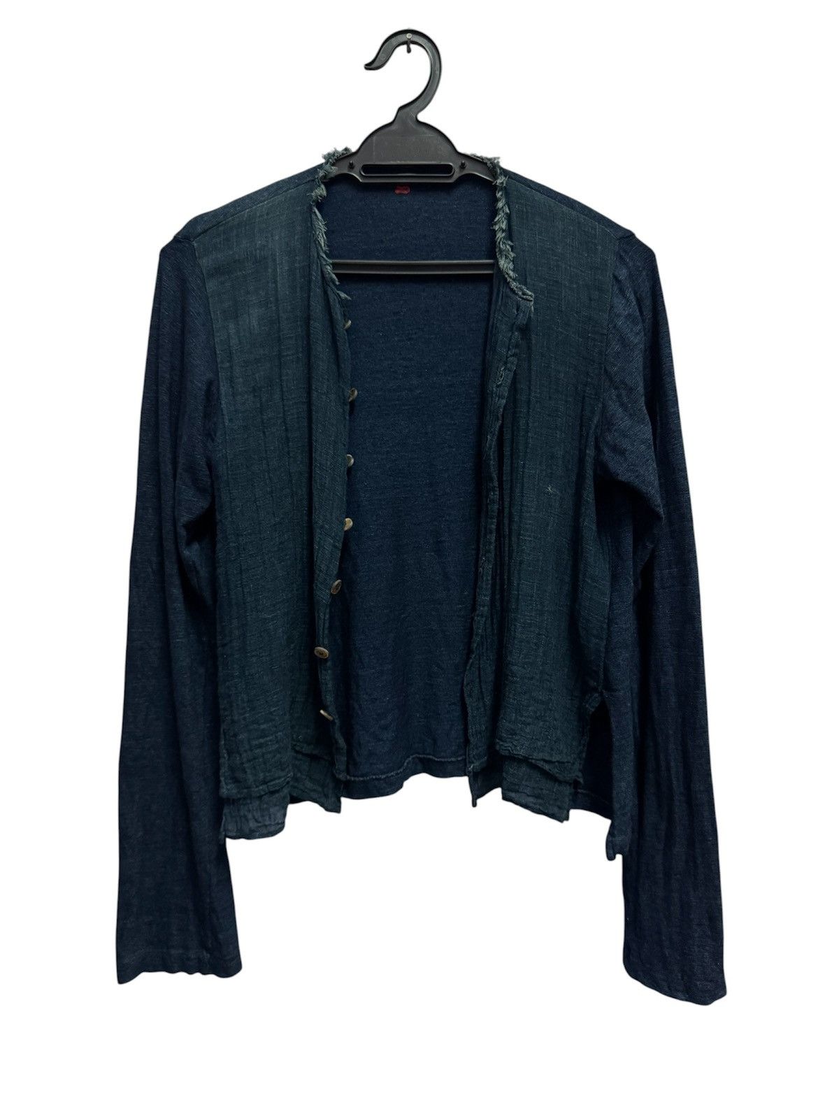 45rpm 45RPM Japan Indigo Cardigan Size S / US 4 / IT 40 - 3 Thumbnail