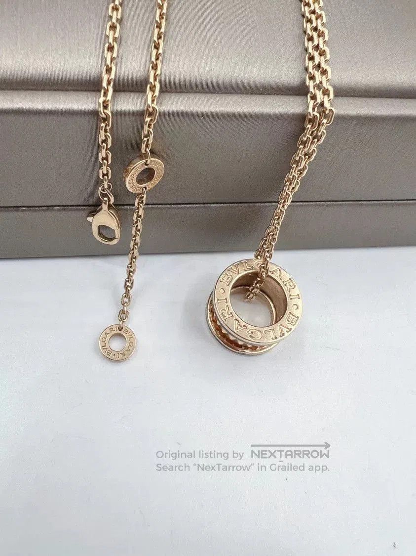 Bvlgari BVLGARI Bzero1 Rock Necklace 18K Rose Gold. Size ONE SIZE - 4 Thumbnail
