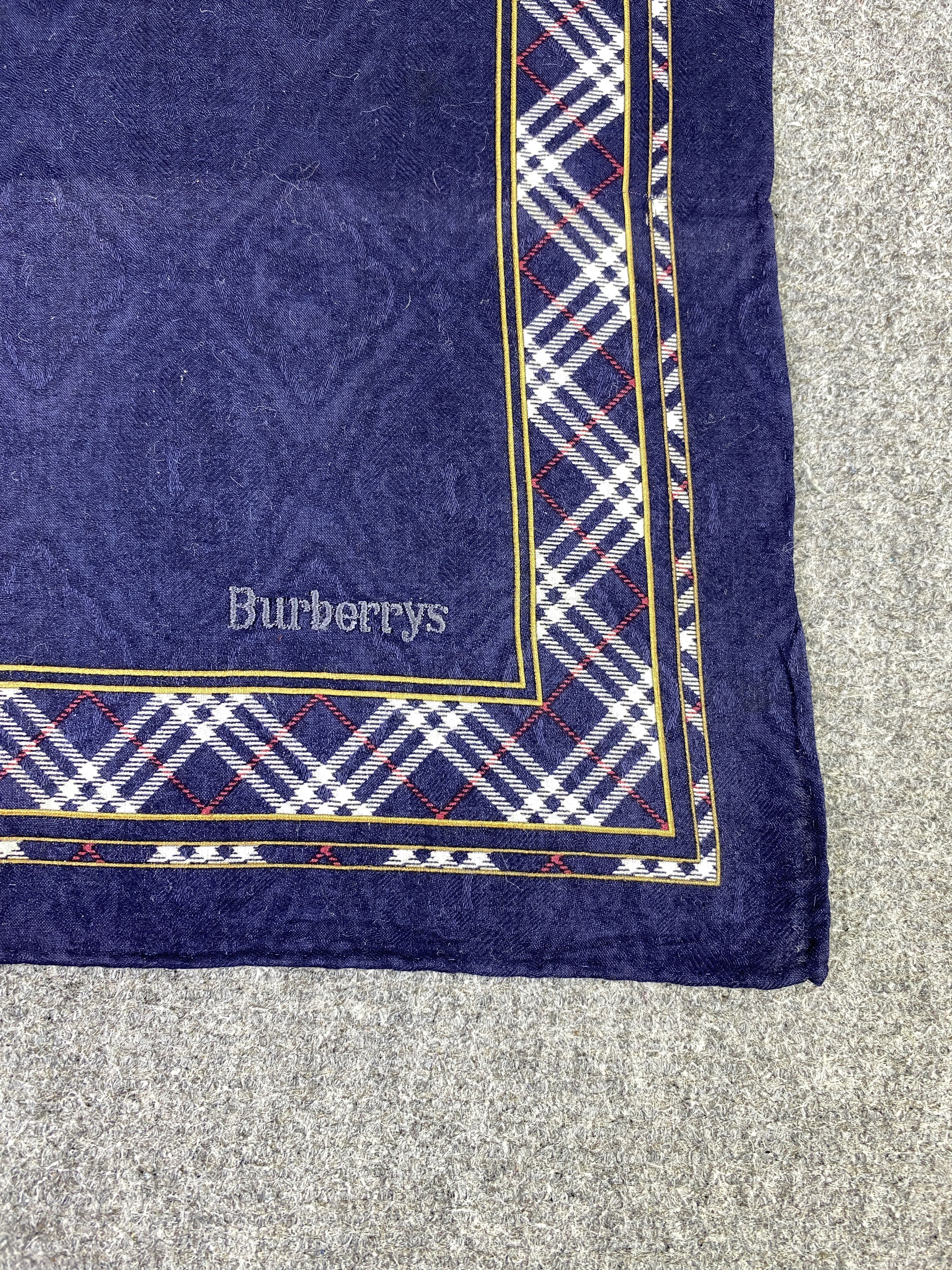 Burberry Vintage Burberry Handkerchief / Neckerchief KT0243 Size ONE SIZE - 5 Thumbnail