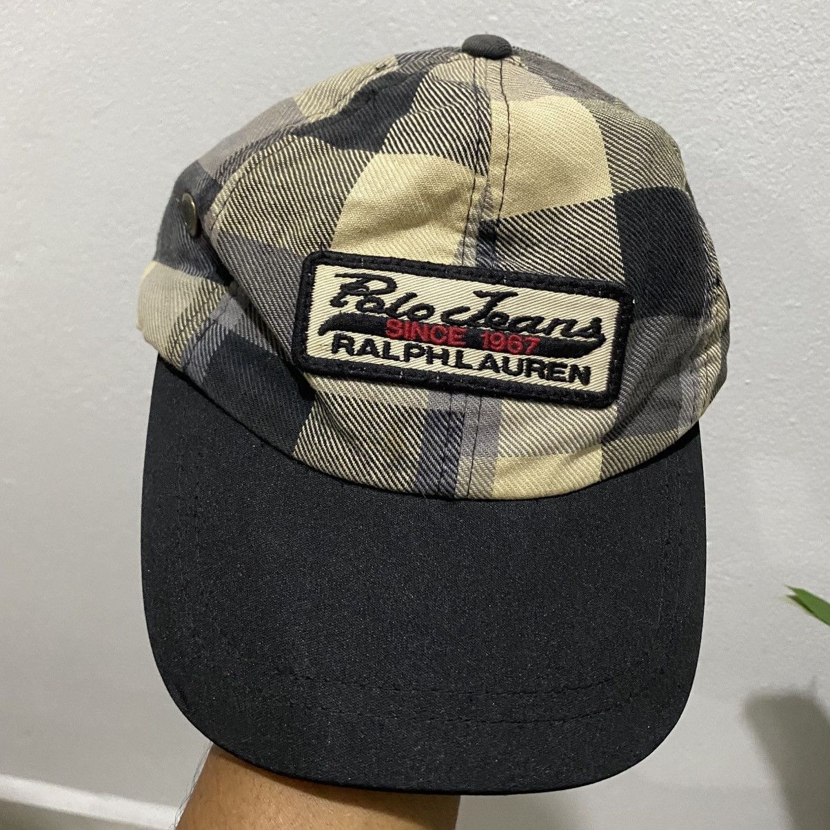 Polo Ralph Lauren × Vintage Rare Vintage Polo Jeans Ralph Lauren Cap Size ONE SIZE - 1 Thumbnail