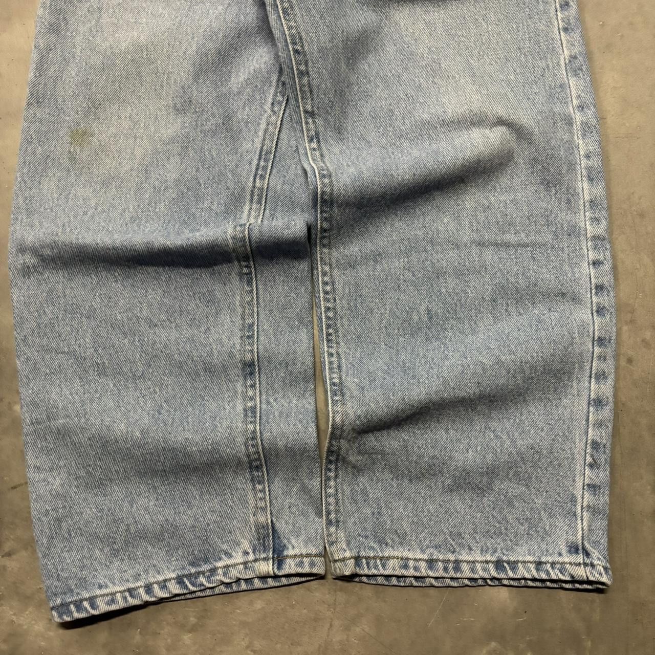 Japanese Brand × Vintage Crazy Vintage Y2K/2000s Light Wash Essential Denim Jeans! Size US 36 / EU 52 - 6 Thumbnail