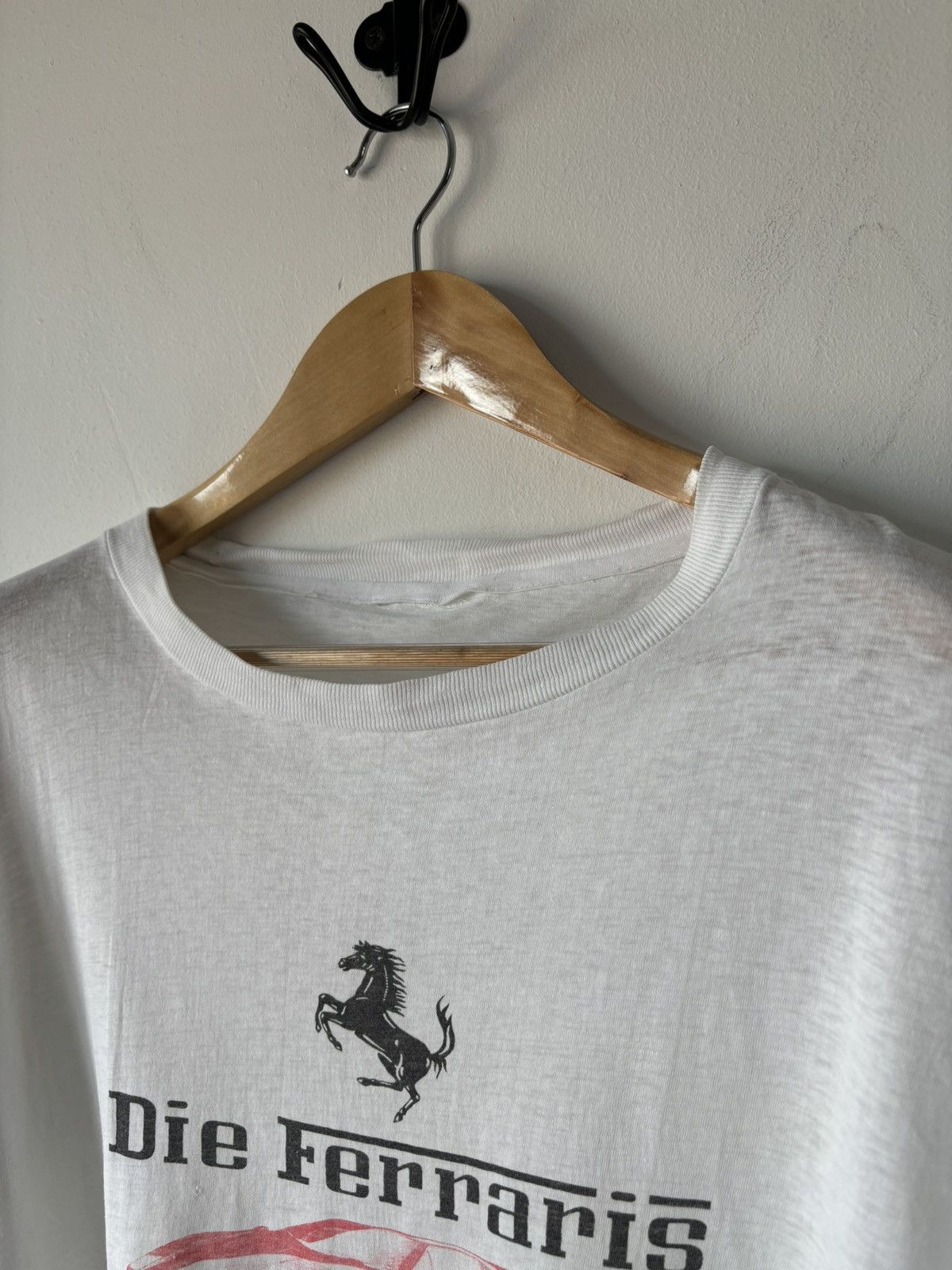 Ferrari × Vintage Vintage 80s Ferrari F40 Graphic Tee Size US XL / EU 56 / 4 - 6 Thumbnail
