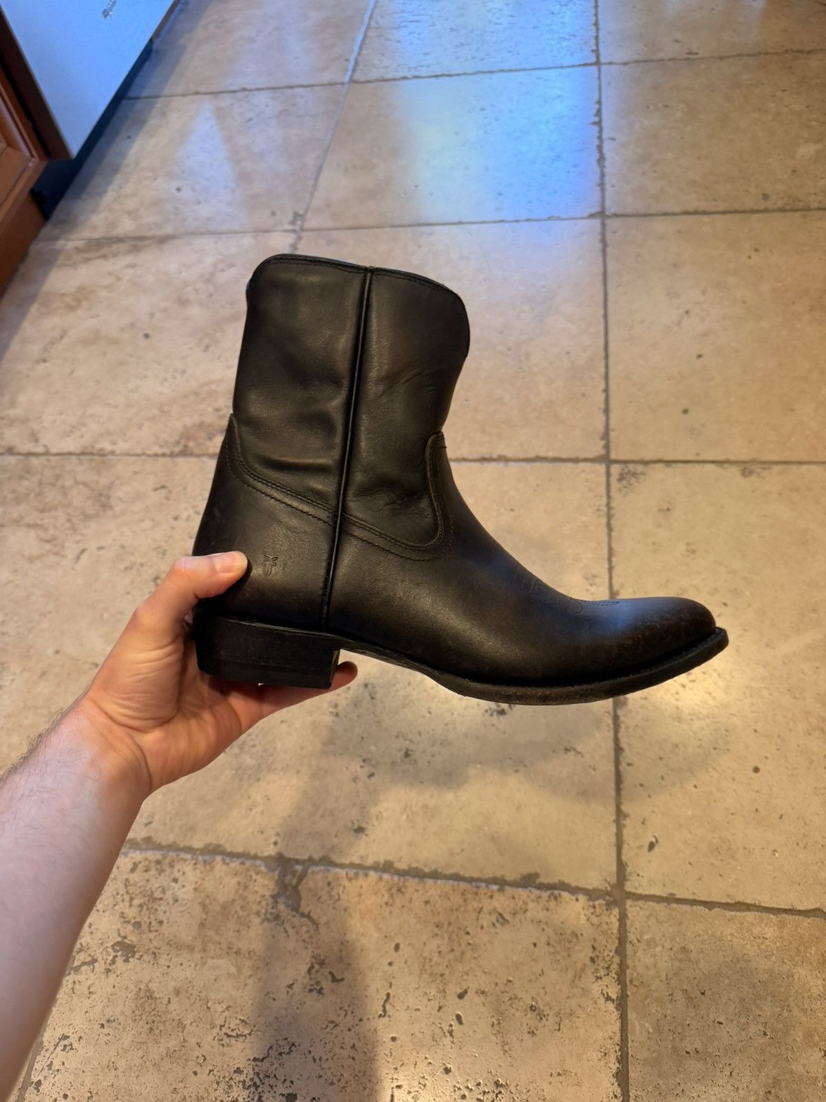 Frye FRYE Antique Black Boots Size US 10 / EU 43 - 2 Thumbnail